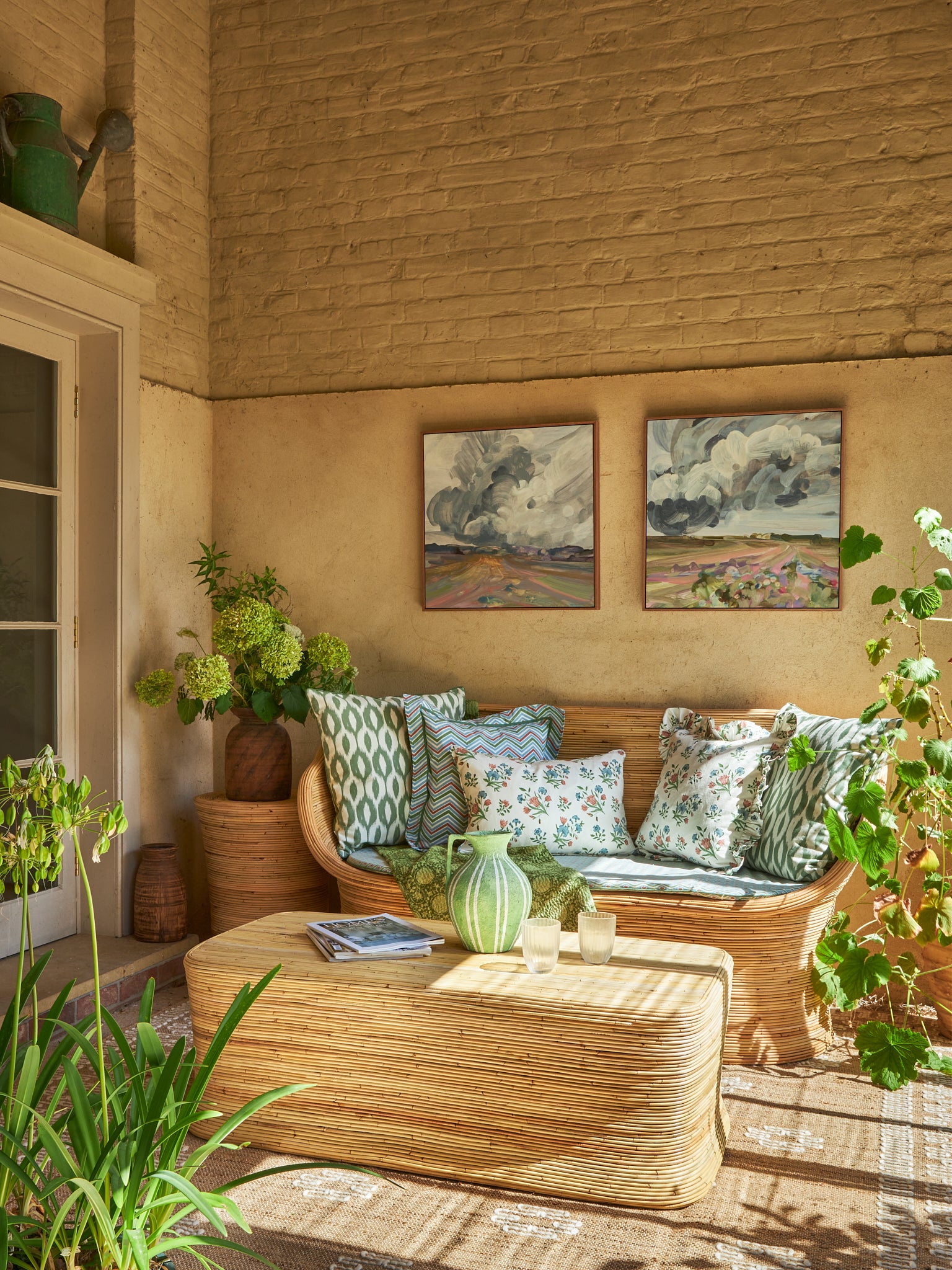 Five ways to style rattan