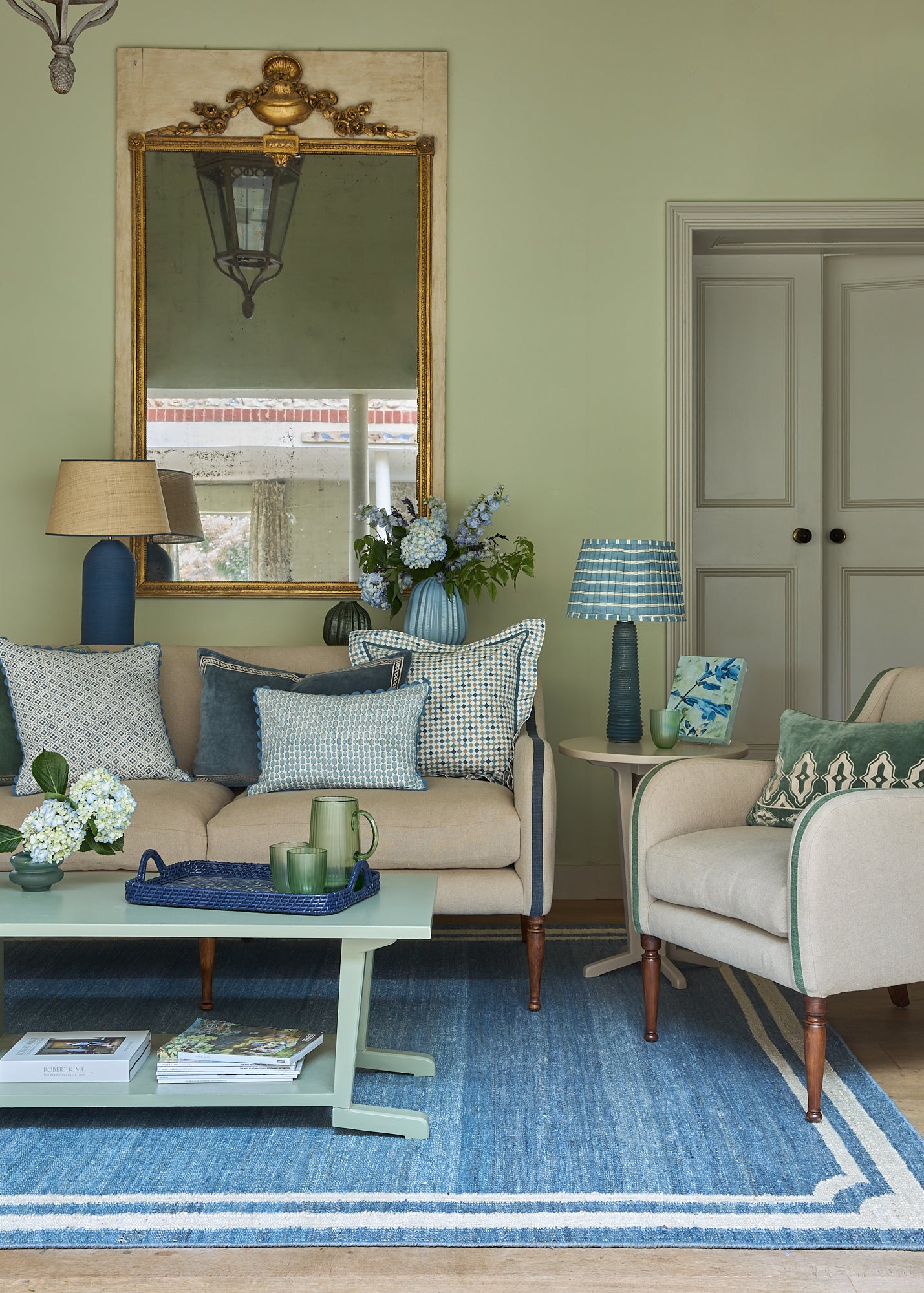 Wensum Coffee Table - Sage Green