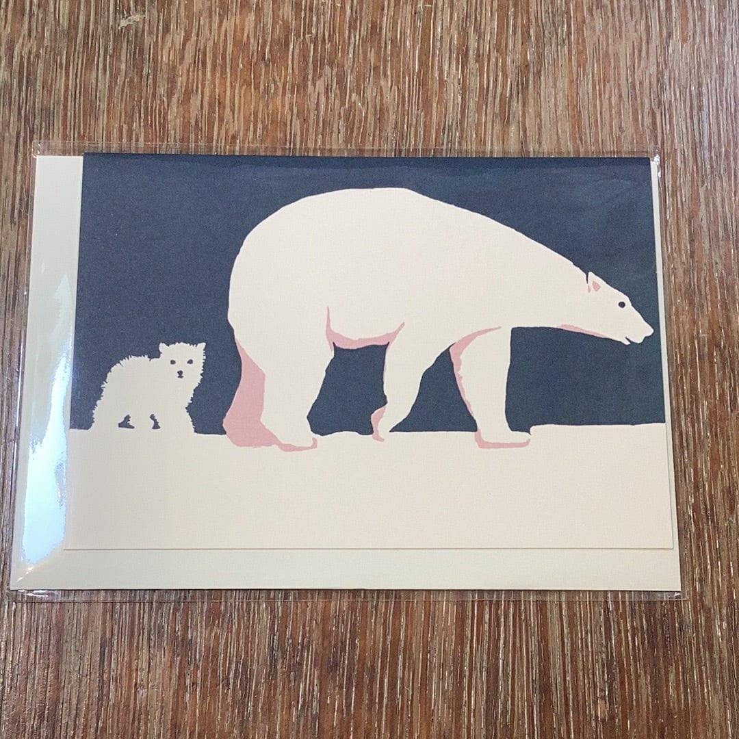Cambridge Imprint Polar Bear Card