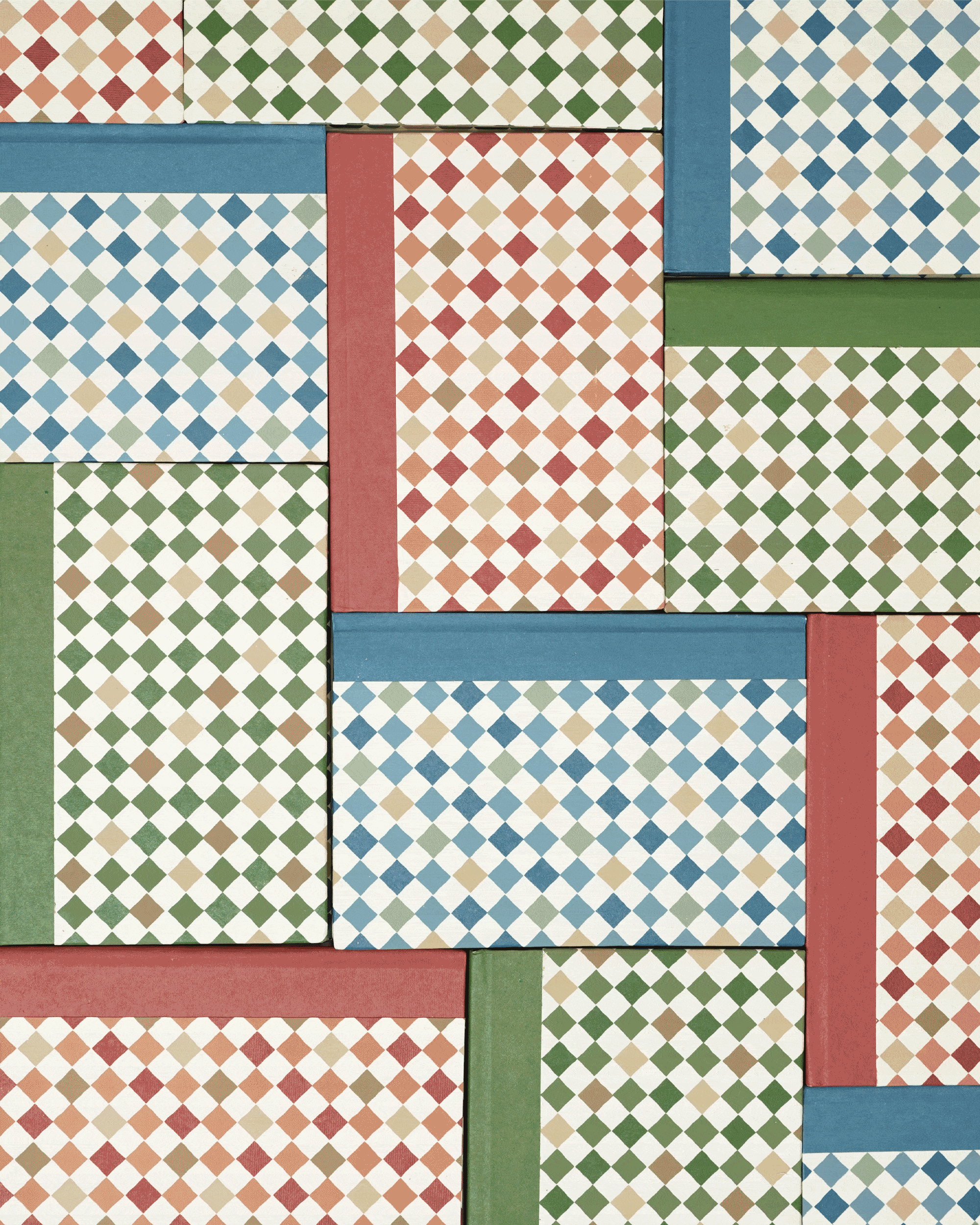 Azulejo Notebook - Blue