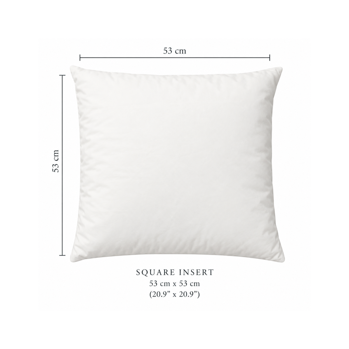Feather Cushion Inner - 53x53cm