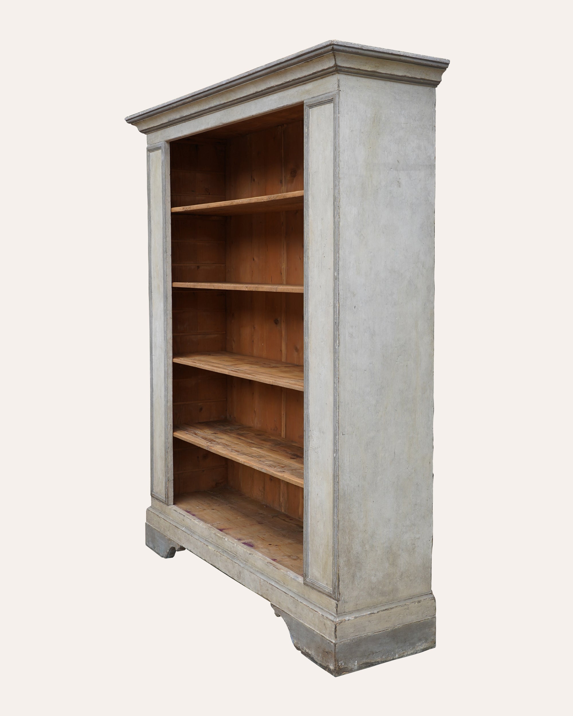 Late 19th Century Italian Painted Bookcase
