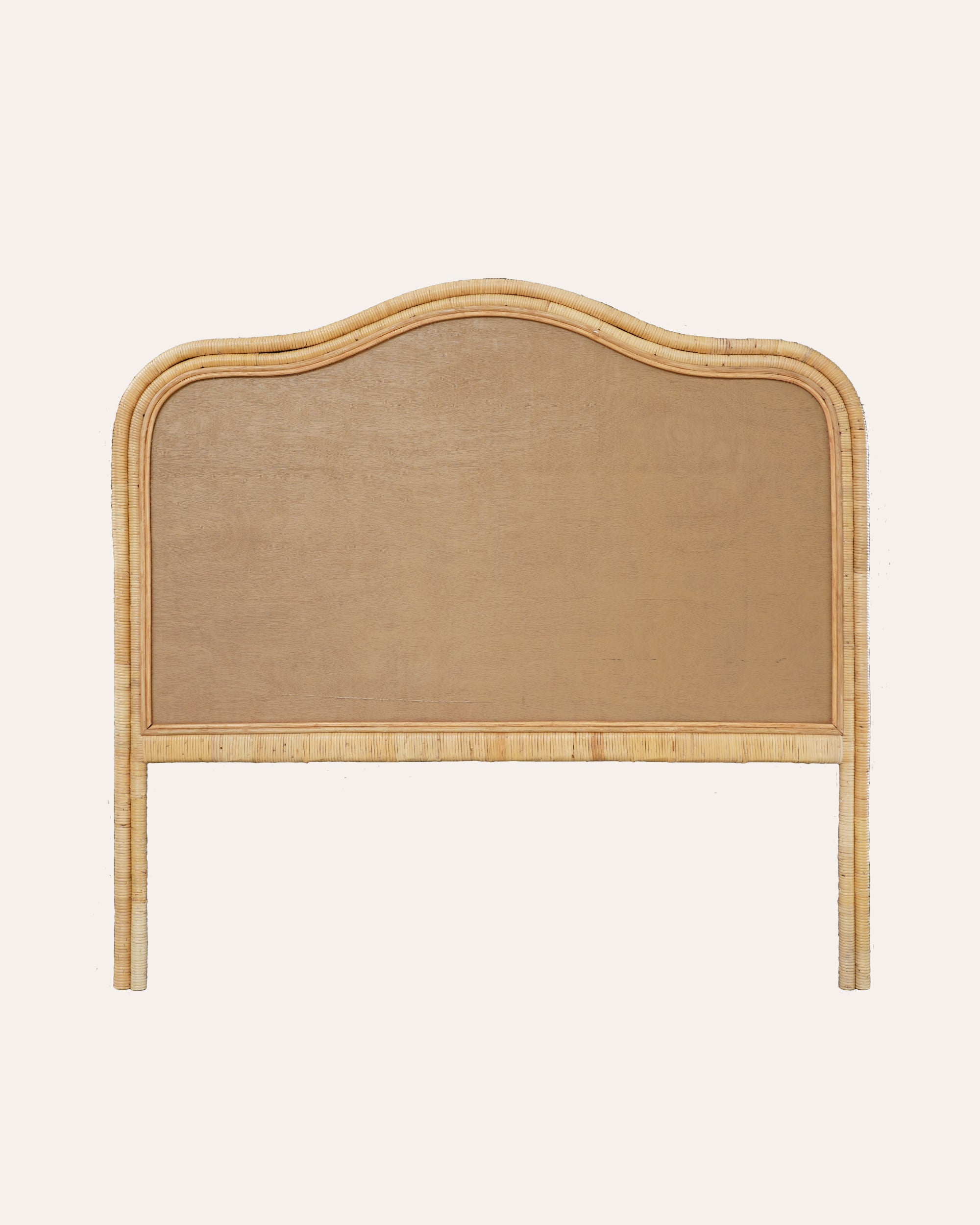 King Rattan Headboard - Green