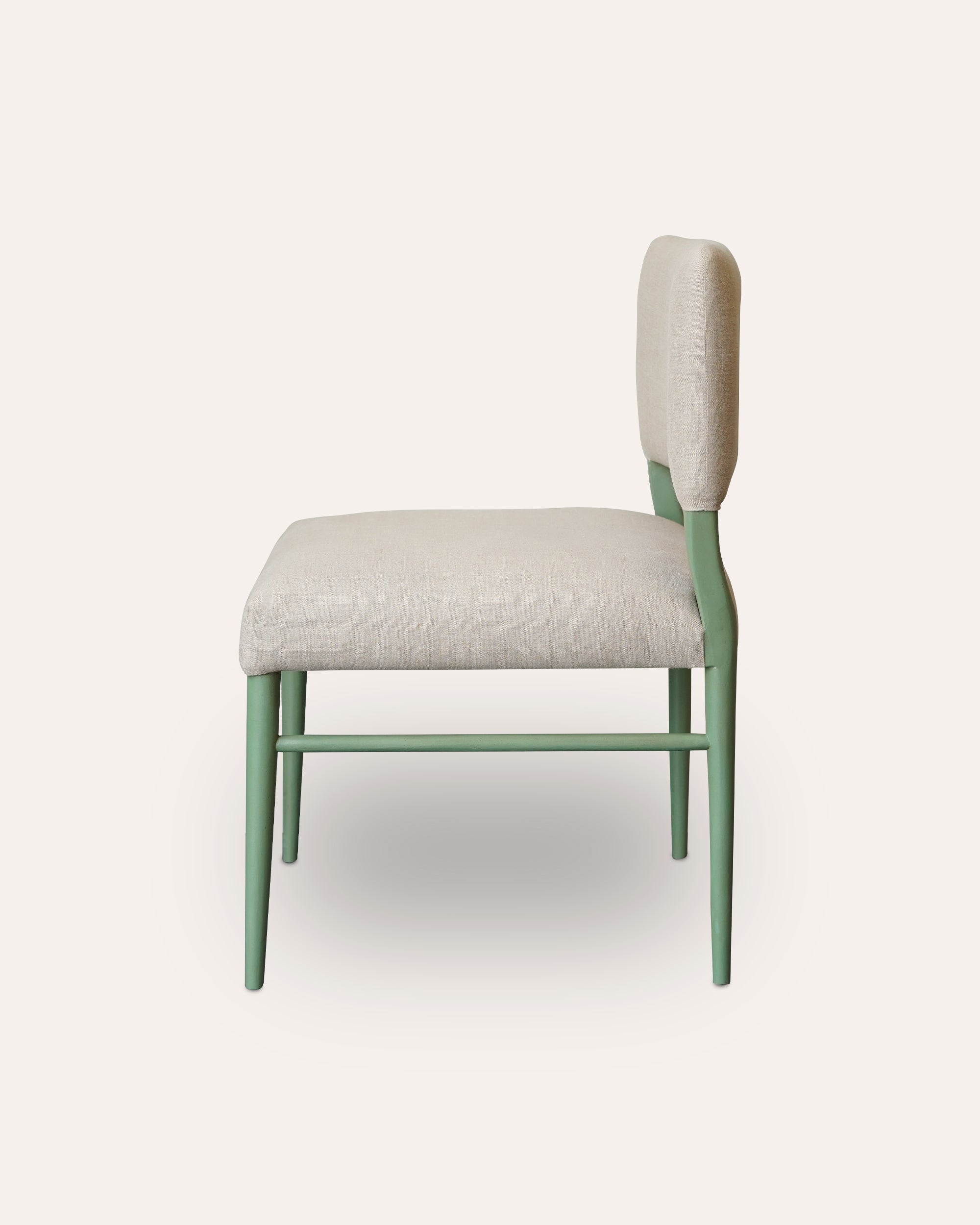 Wensum Dining Chairs - Green/Natural