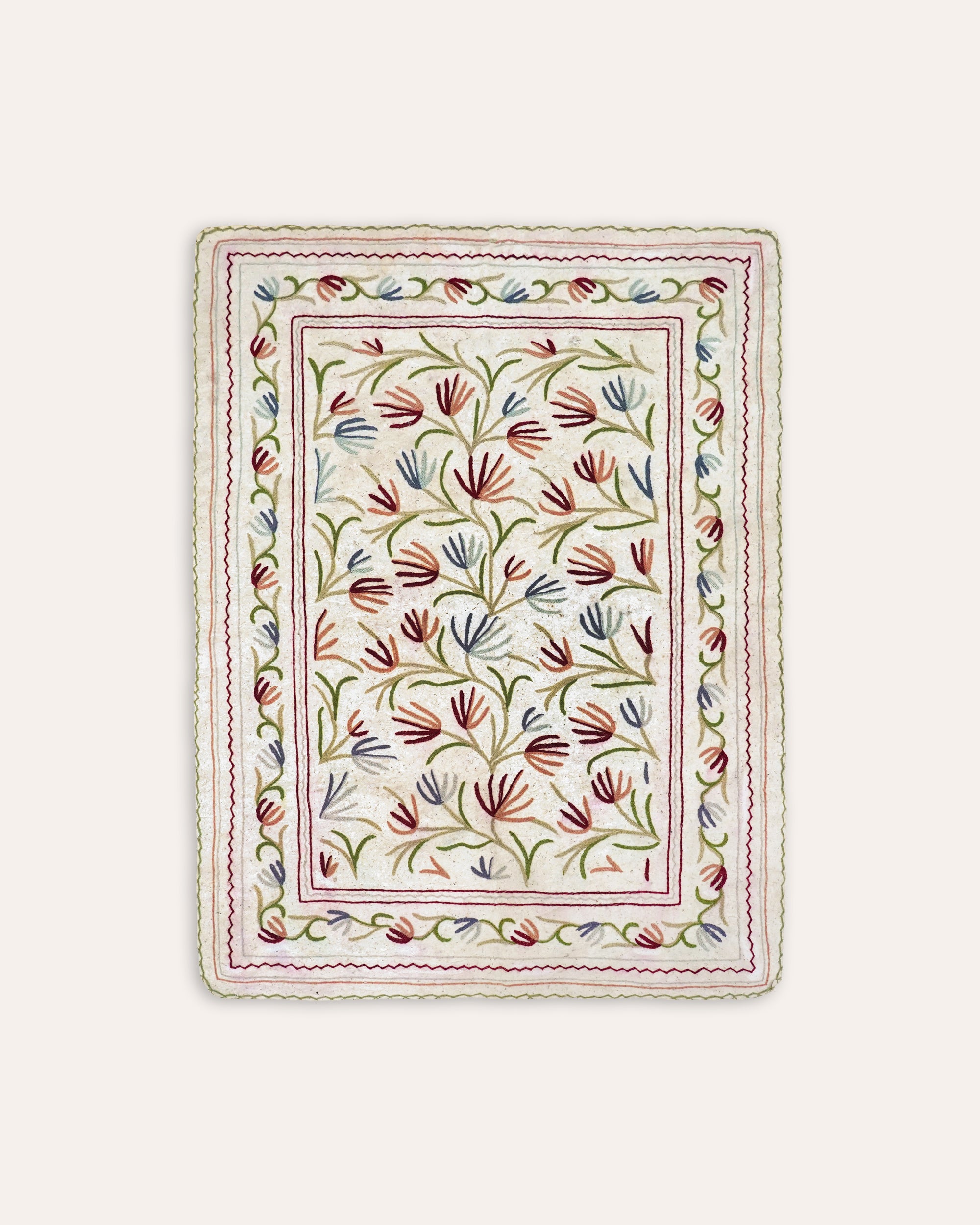 Namda Spring Felted Rug - Multi