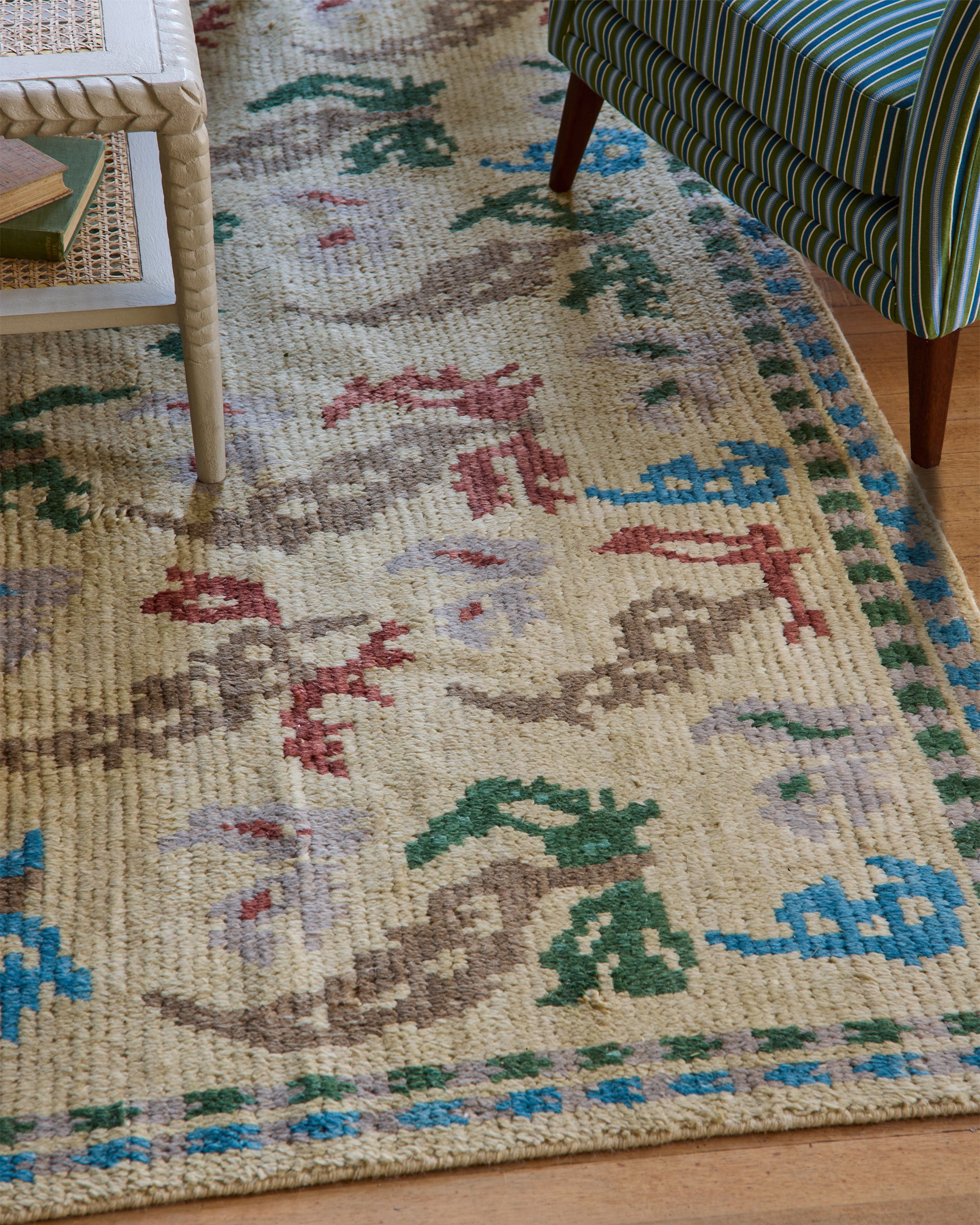 Paisley Hand Knotted Rug