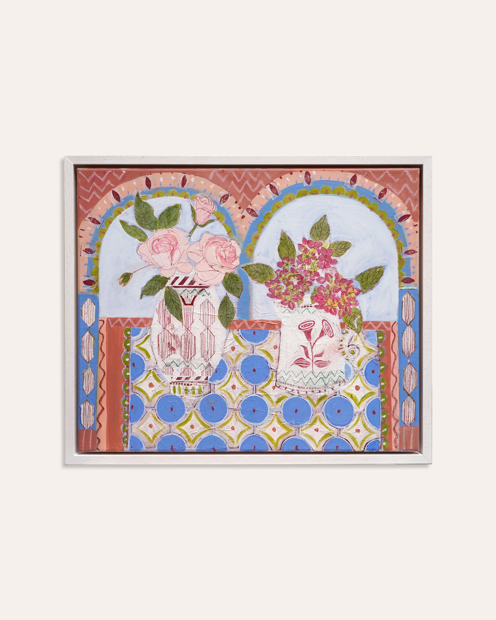 Andrea Curtis - Pink Roses And Green