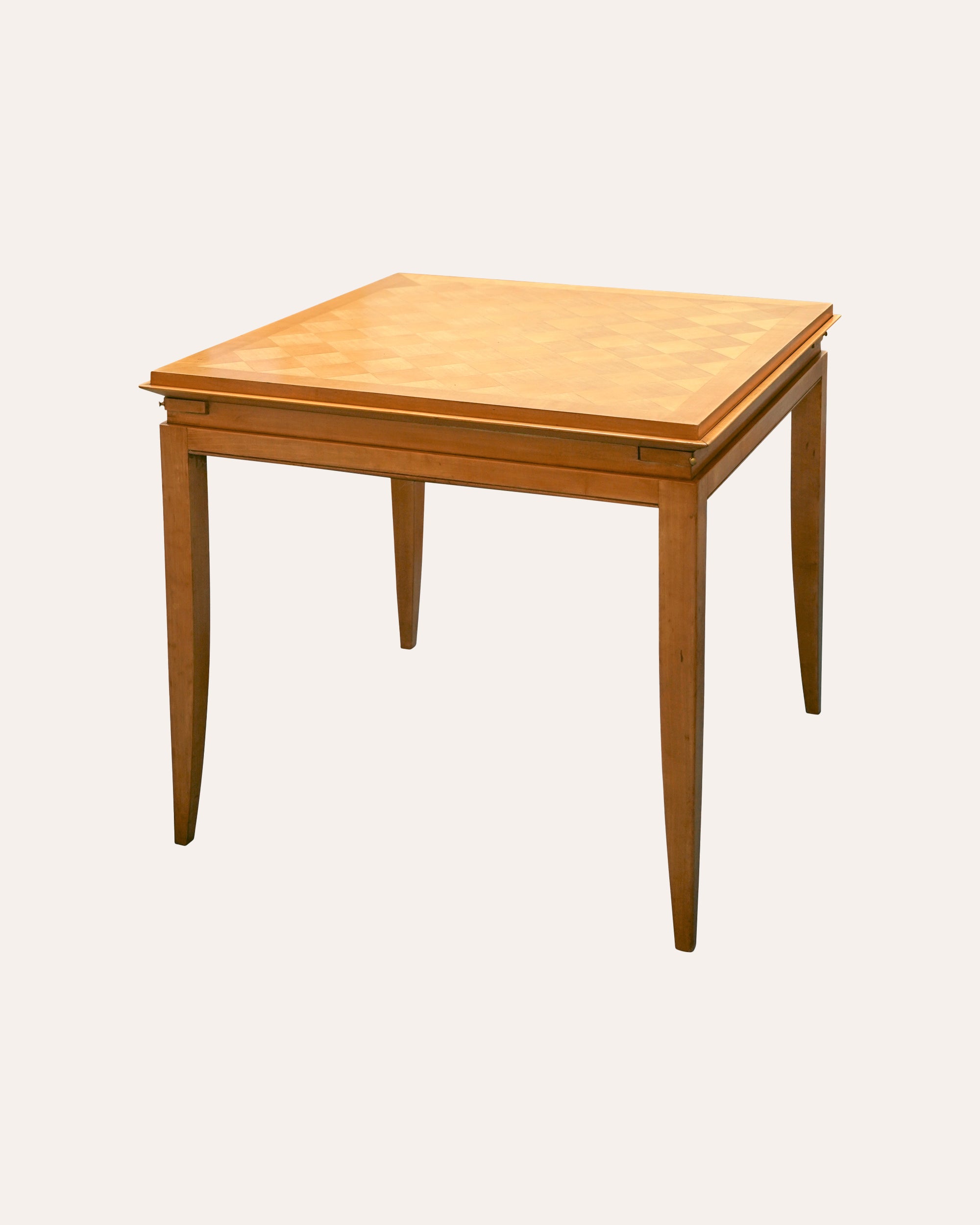 An Elegant 1960’s Inlaid Games Table