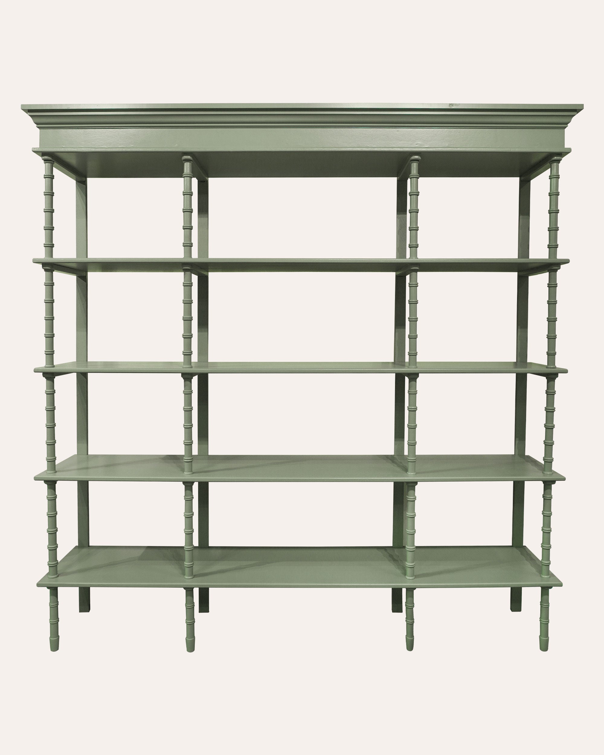 Painted Bookshelf - Green