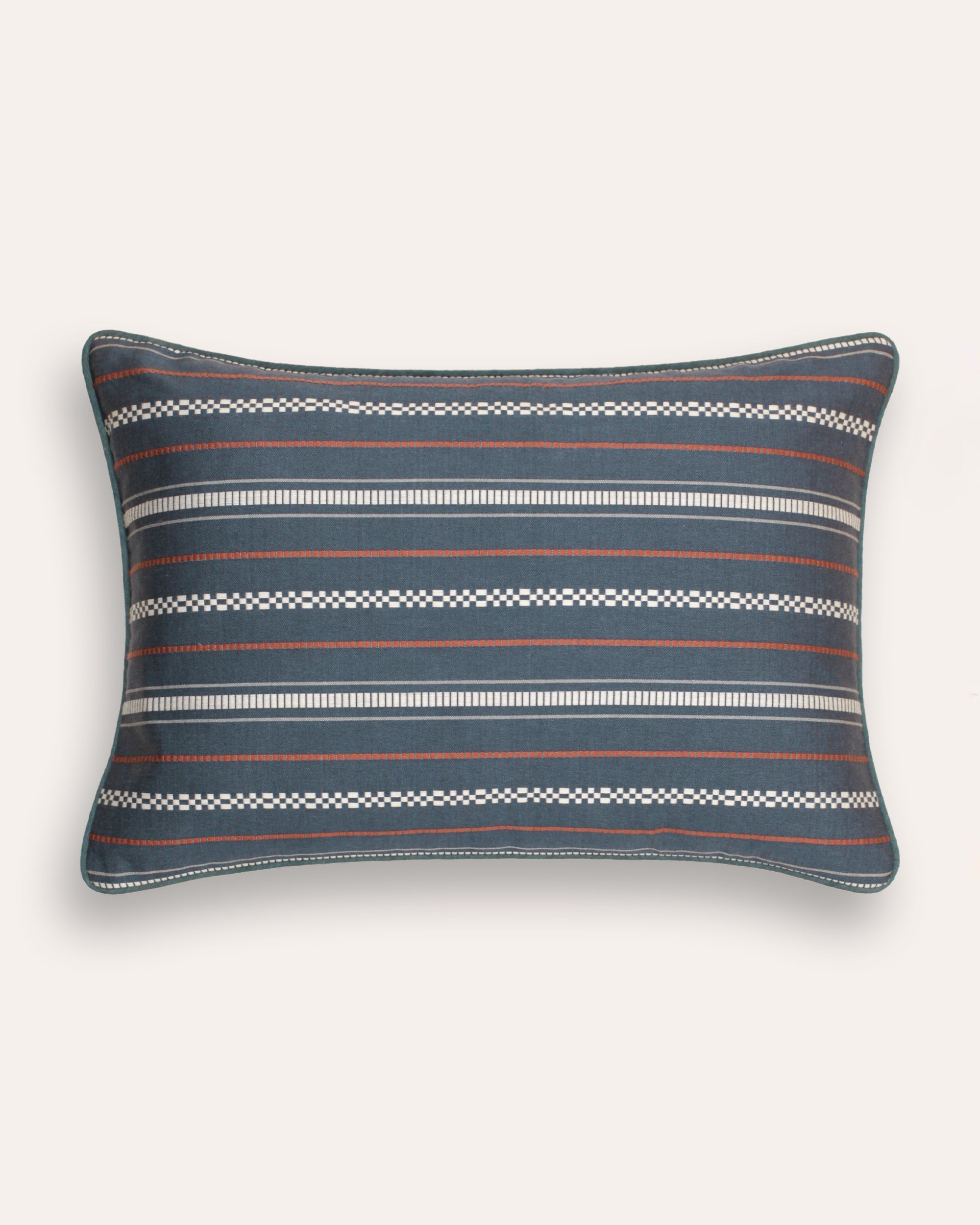 Striped hot sale rectangular cushions