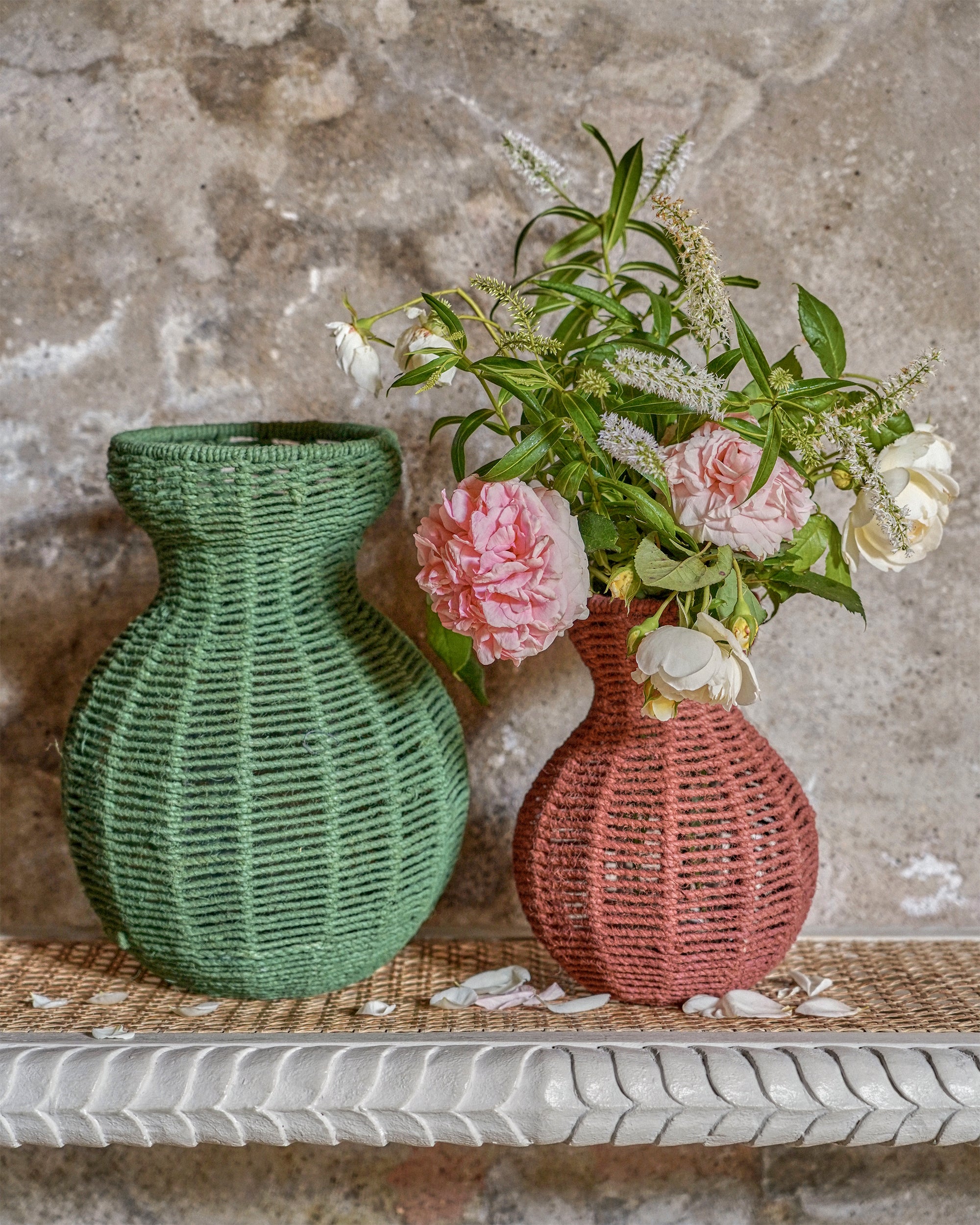 Small String Vase - Pink