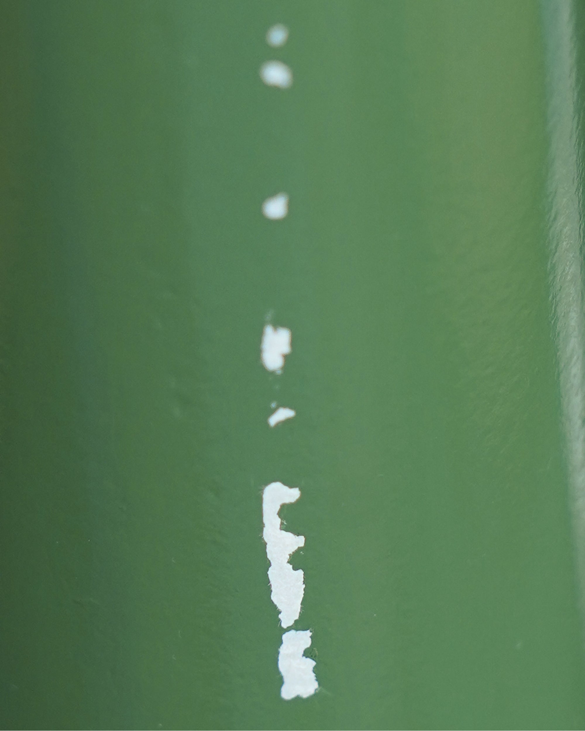 Gloss Painted Cone Lamp - Green (Seconds)