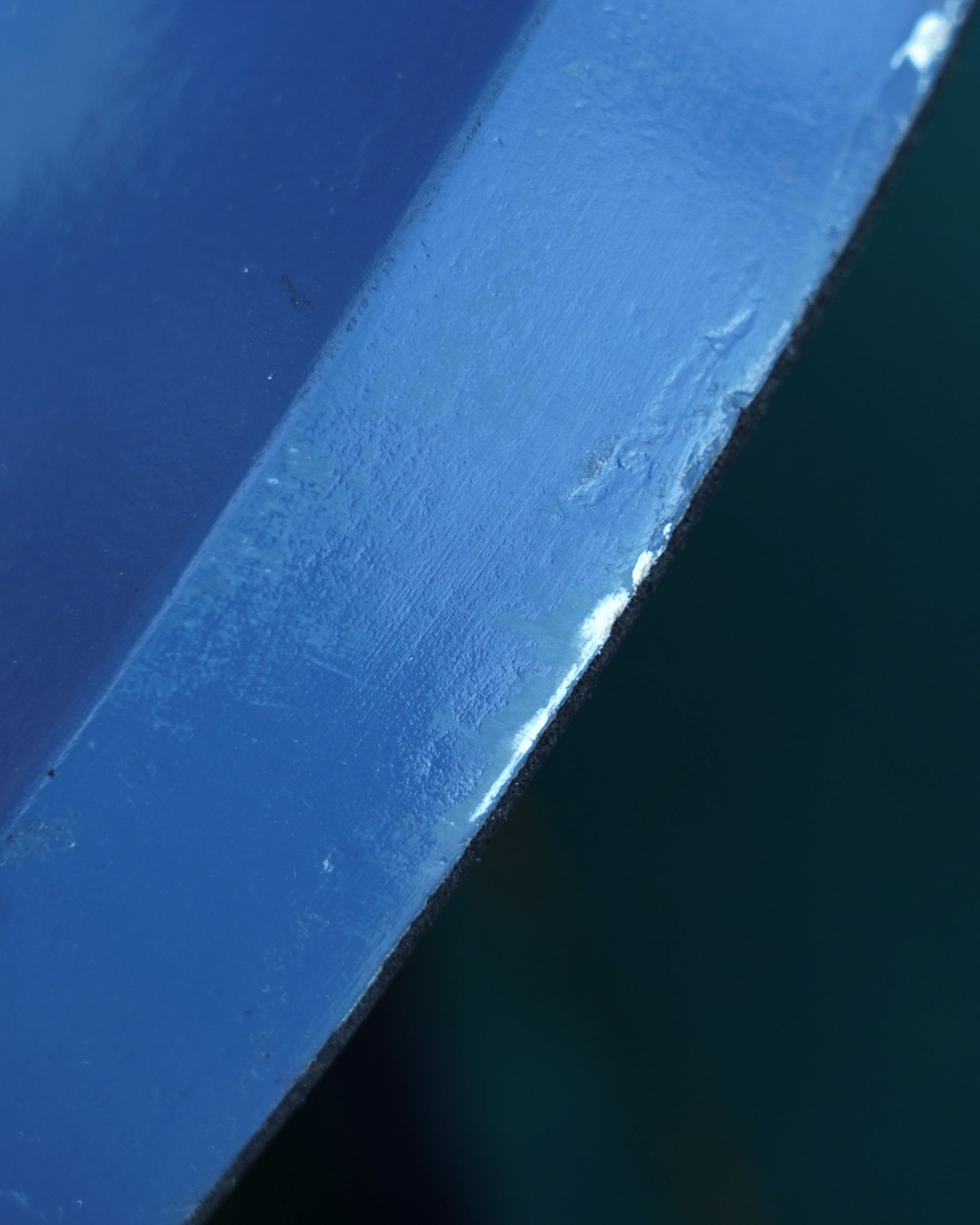 Gloss Painted Cone Lamp - Blue (Seconds)