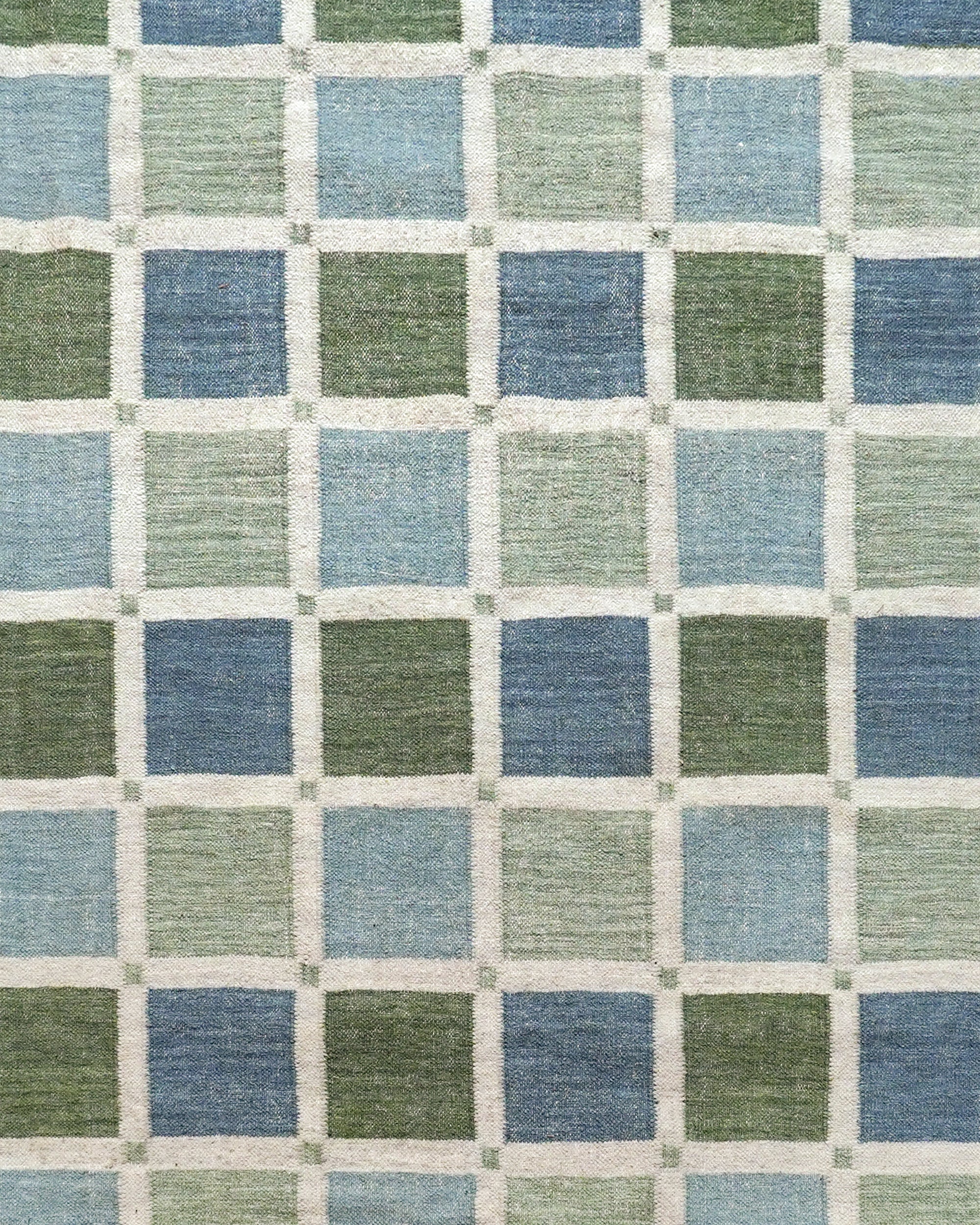 Checkered pattern with shades of blue and green