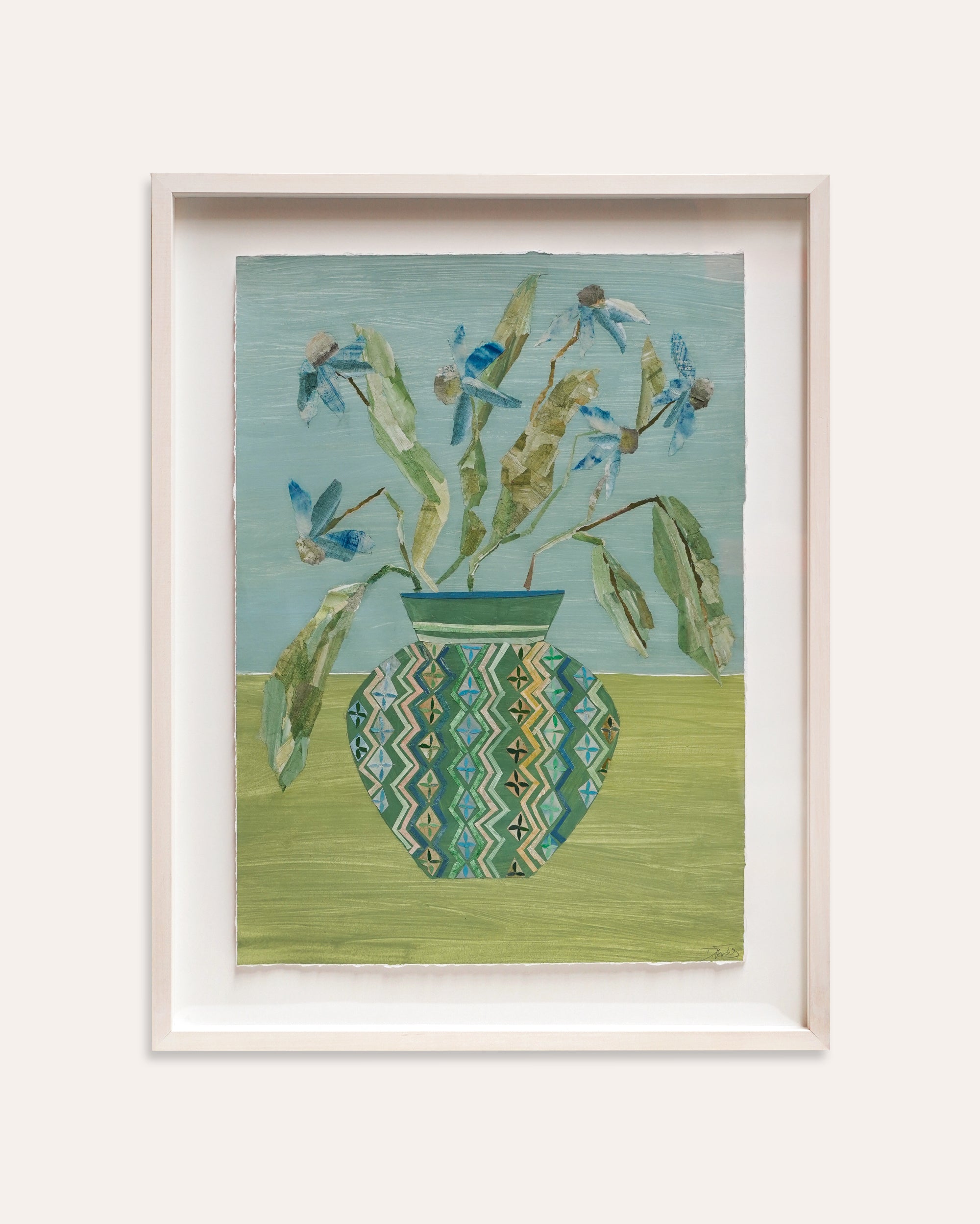 Diana Forbes - Echinaceas in Geometric Vase II