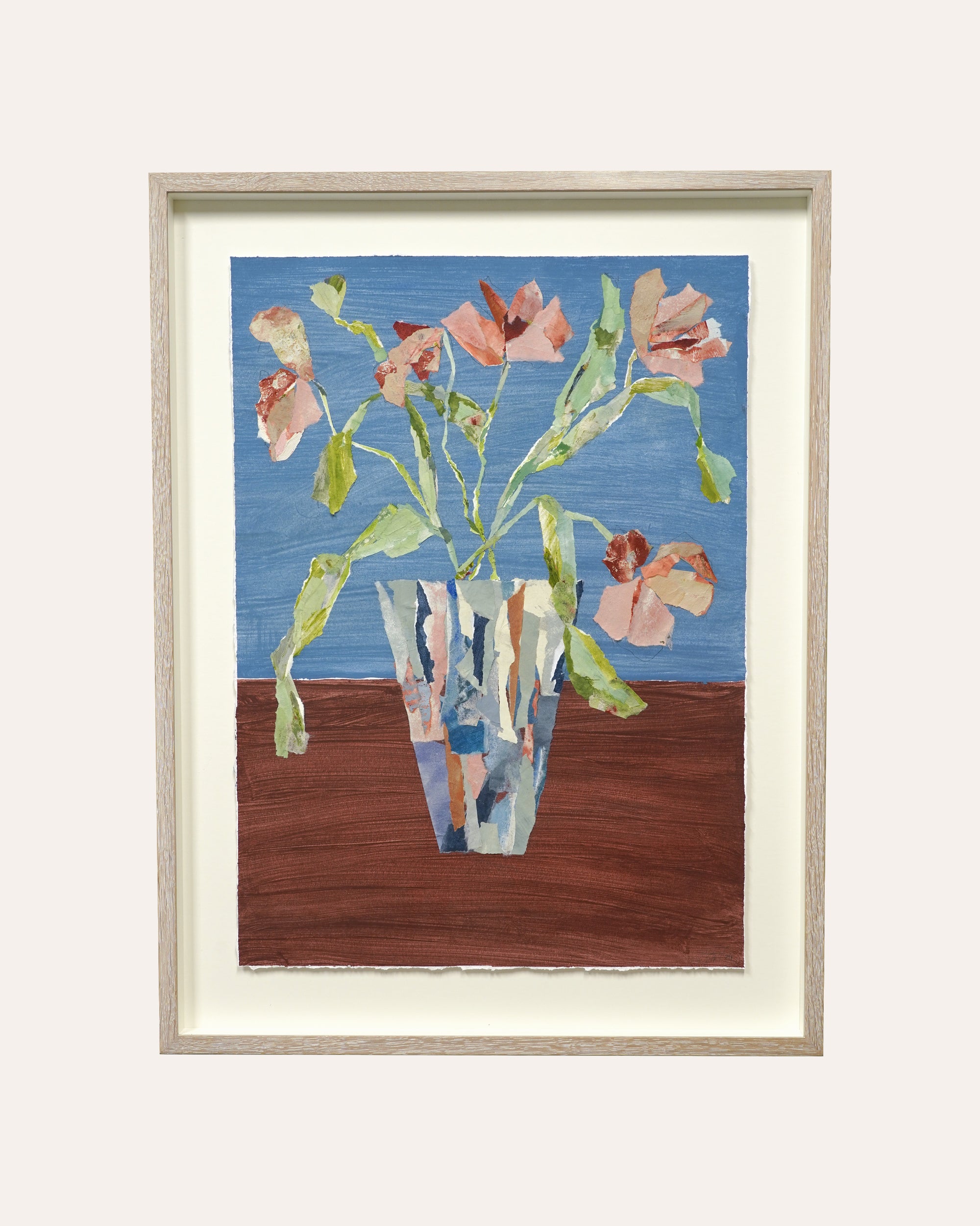 Diana Forbes - Tulips in Striped Vase II