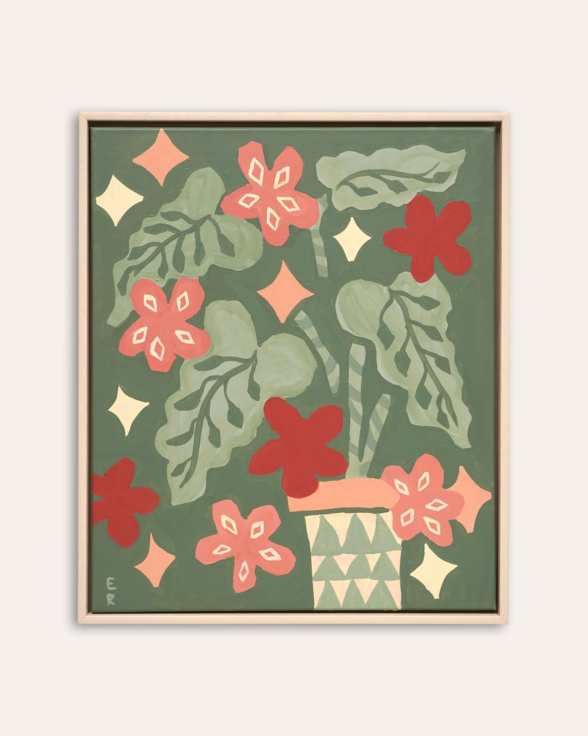 Ella S Robinson - Alocasia at Midnight