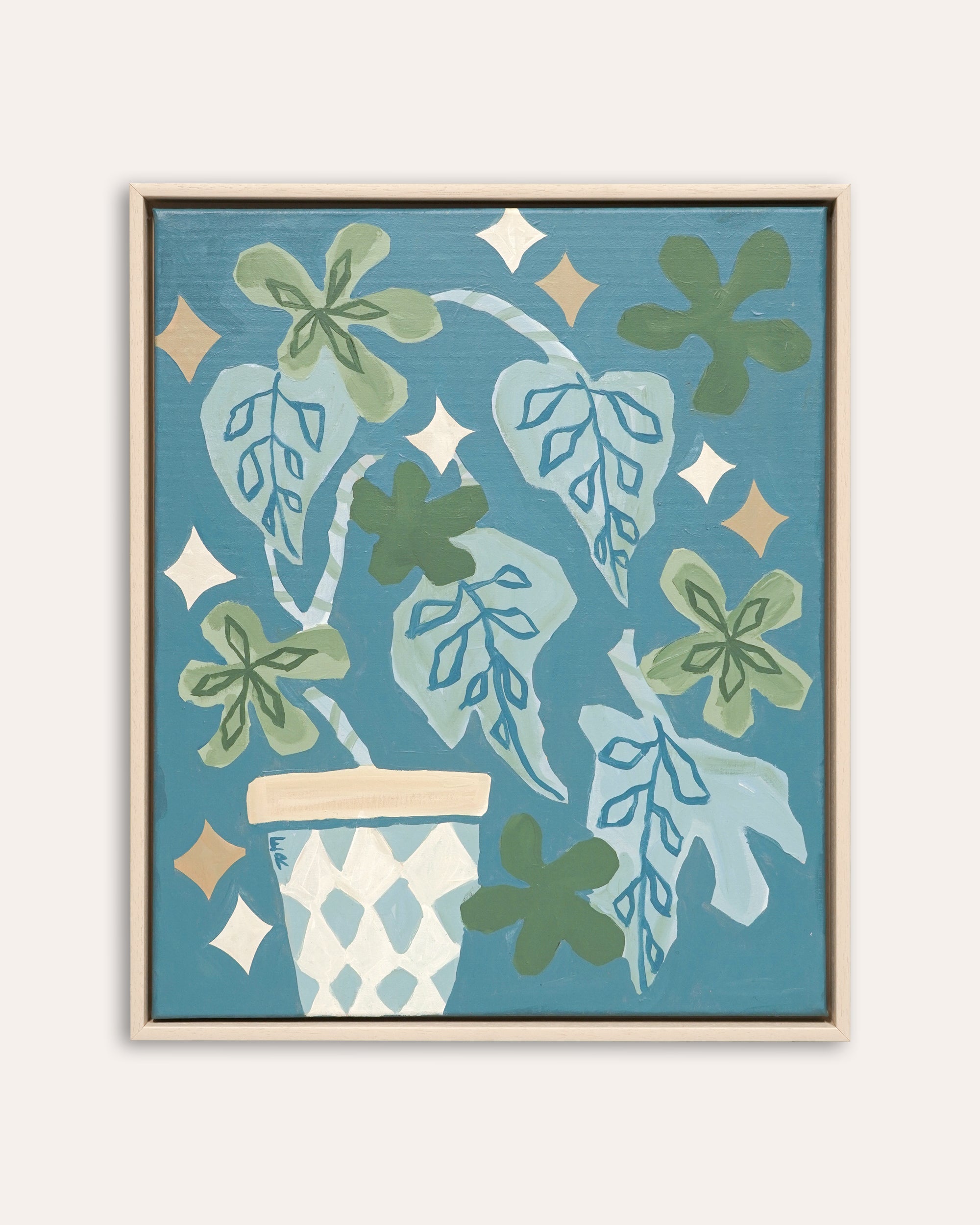 Ella S Robinson - Monstera at Midnight