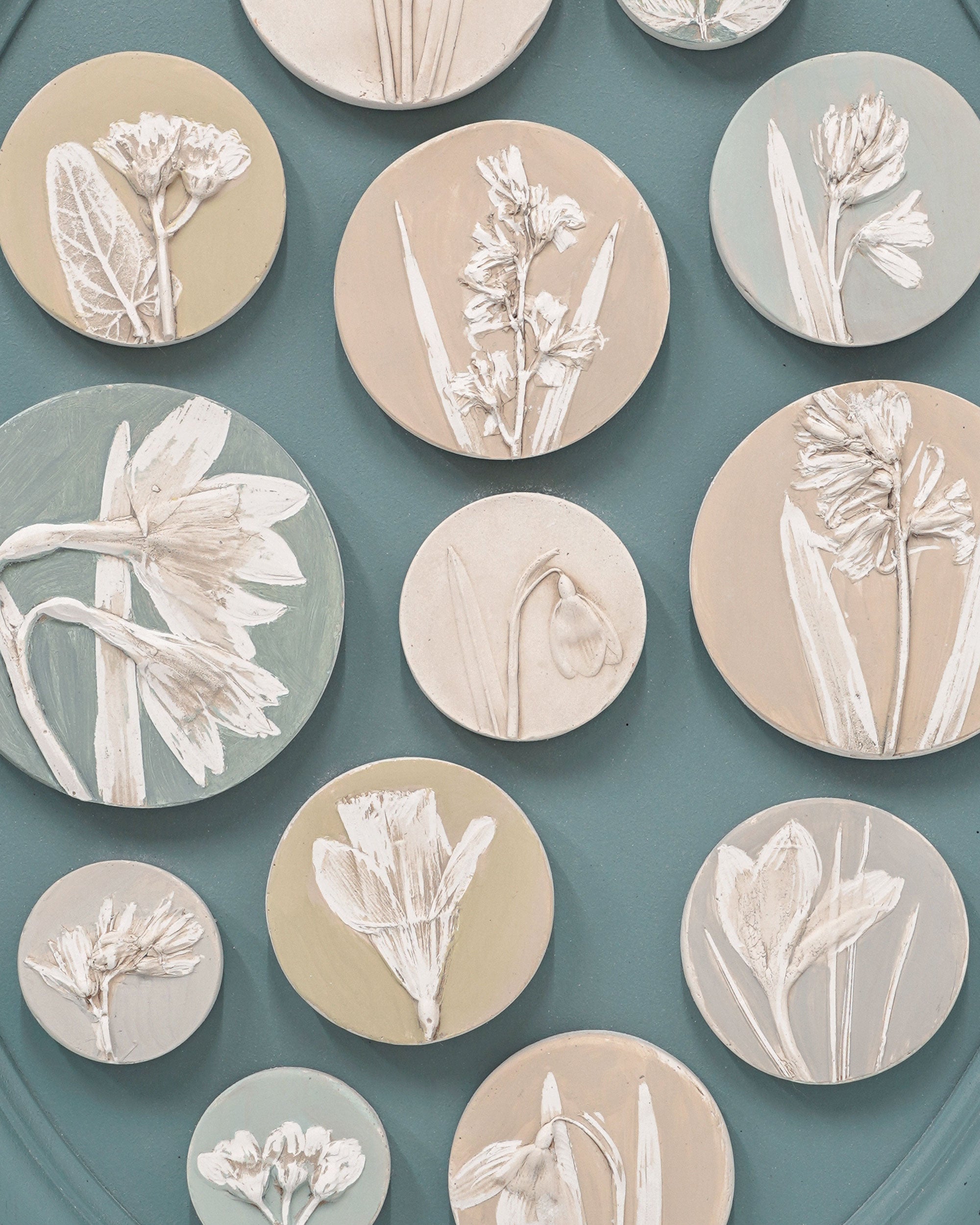 Imprint Casts - Spring Botanical Minatures Collection Oval