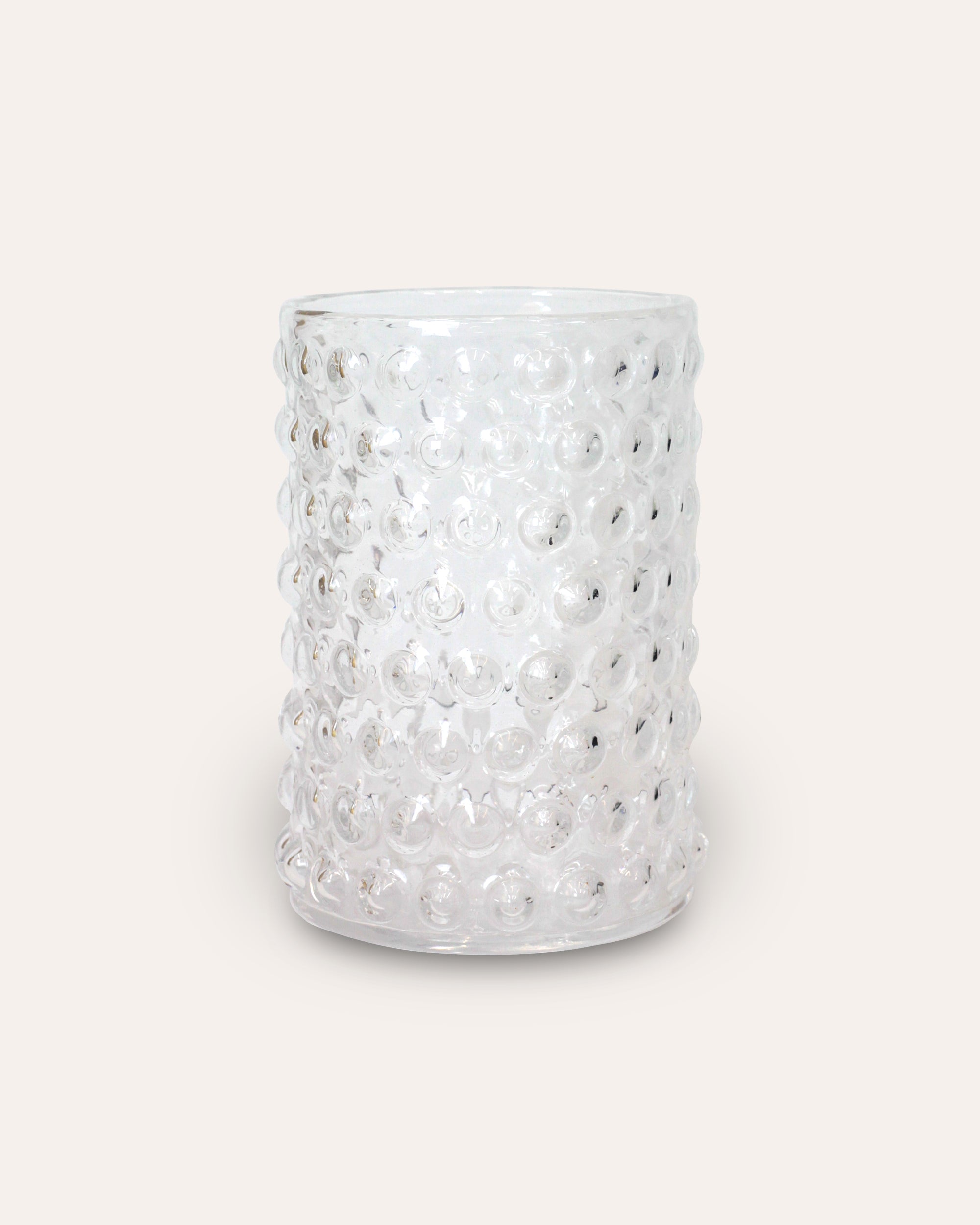 Glass Bubble Vase - Clear