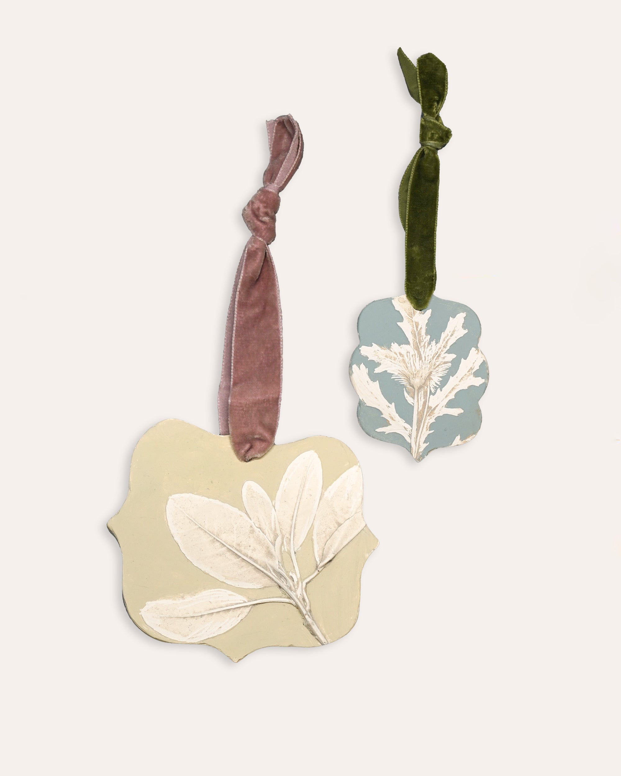 Imprint Casts - Sage, Dandelion & Oxeye Daisy Miniature Hanging Set