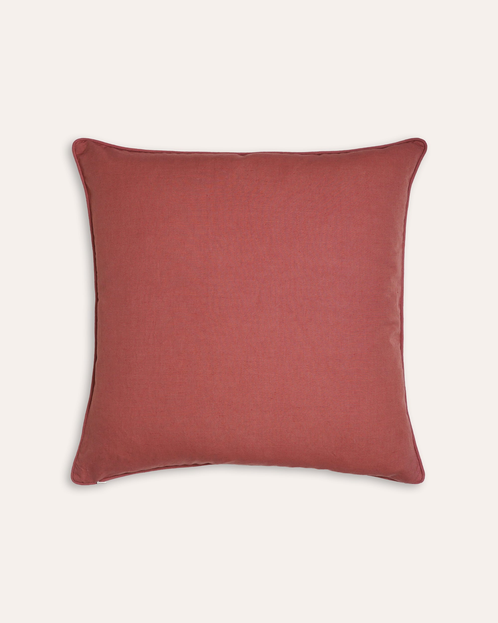 Mariana Floral Print Cushion - Blue & Pink