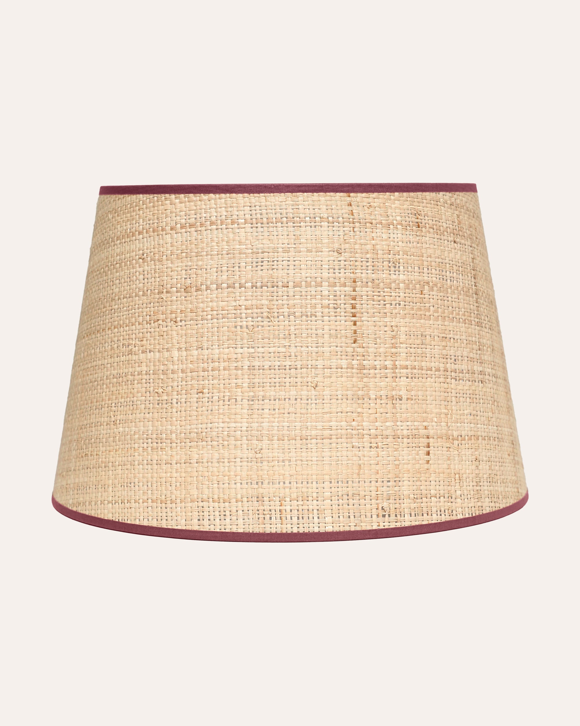 Seema Raffia Lampshade - Berry