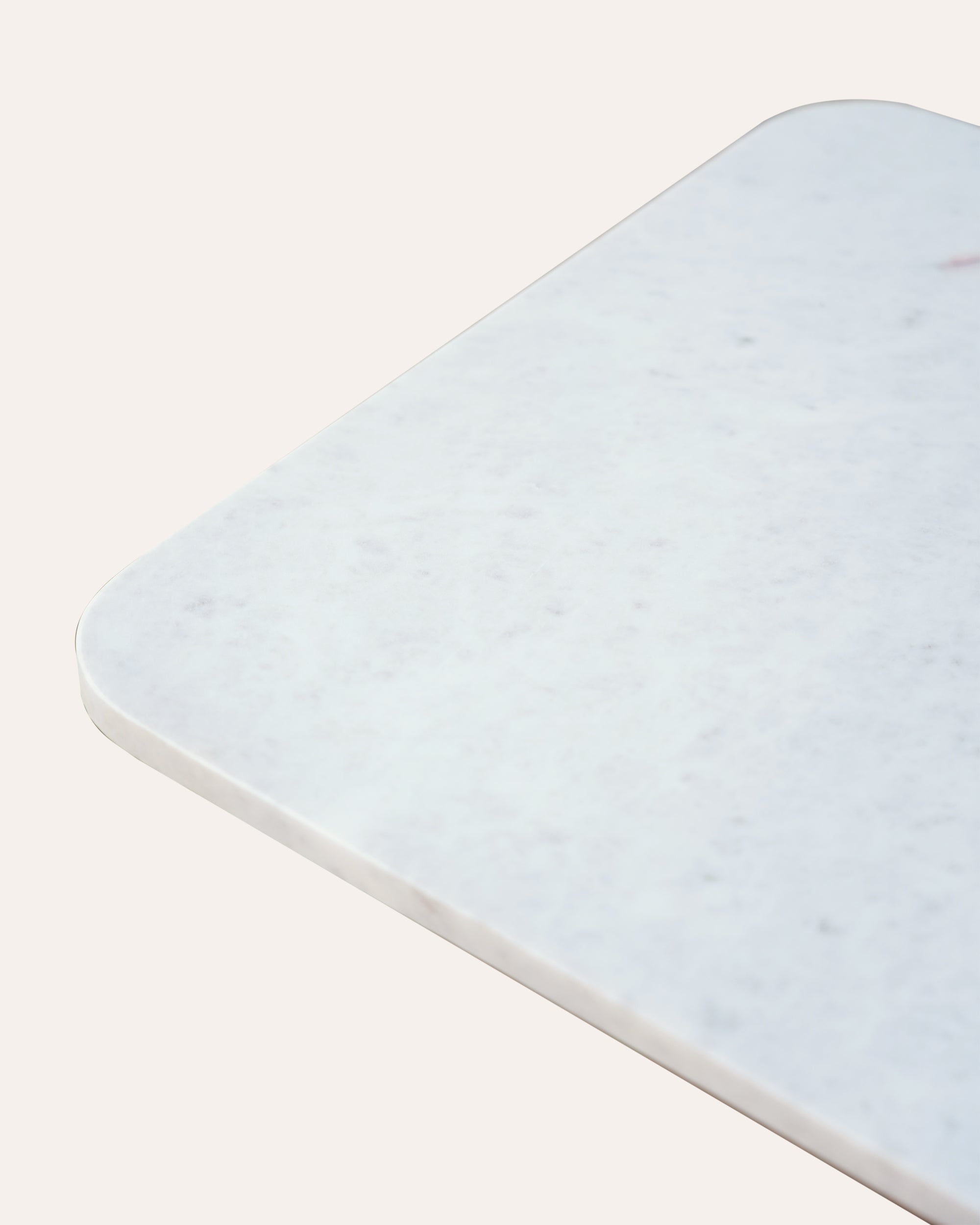 Pair of French 1970s Brass and Marble Side Tables