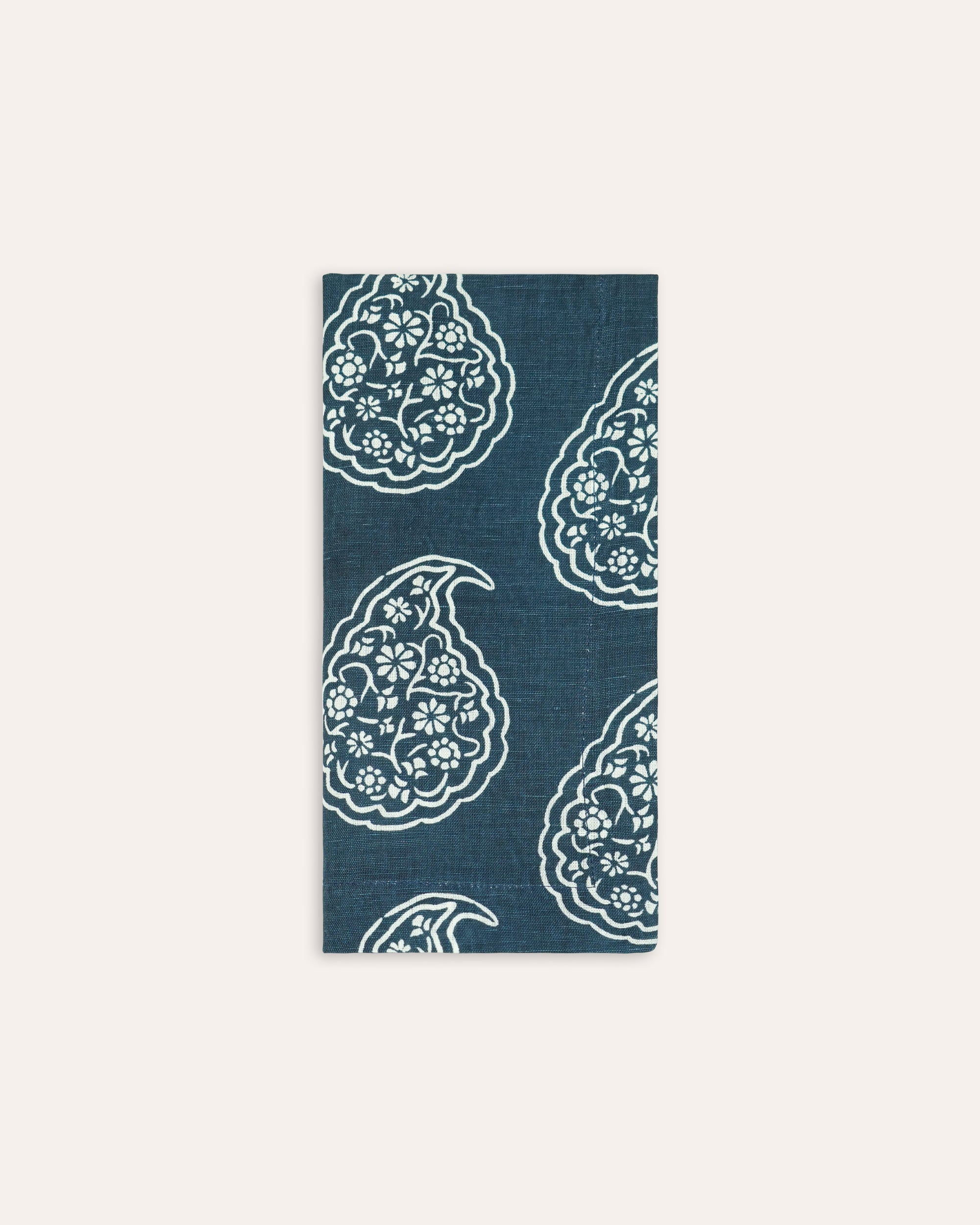 Paisley Napkin: Set of 4 - Blue