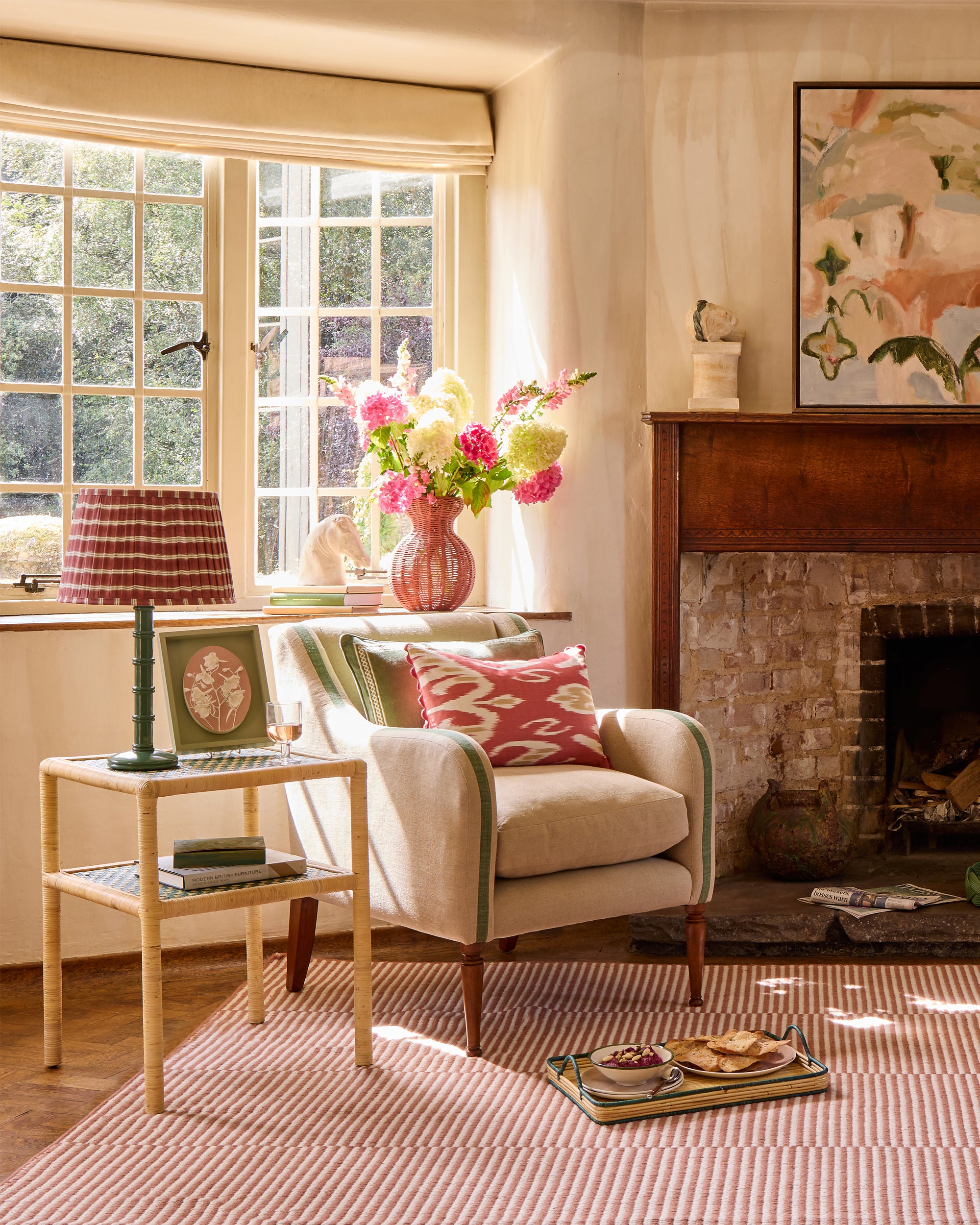 Upholstered Armchair - Fern