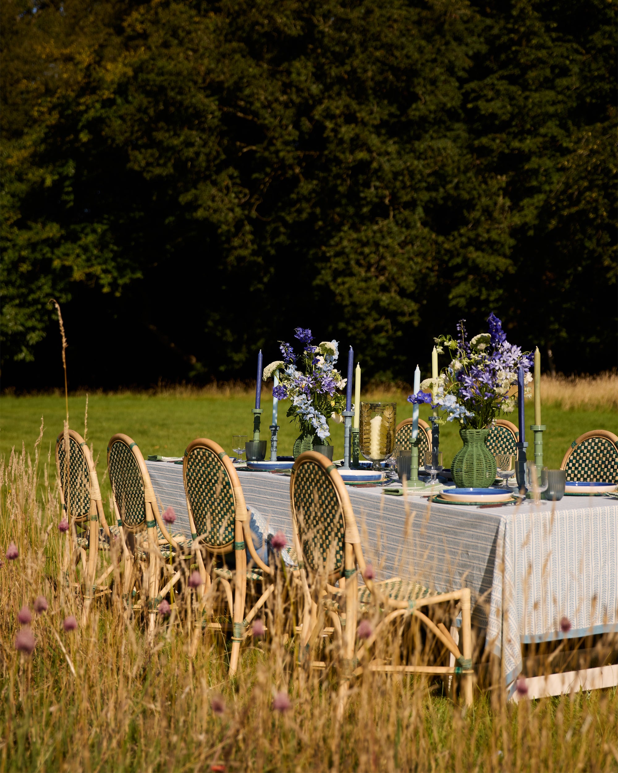 Bel Tablecloth - Blue