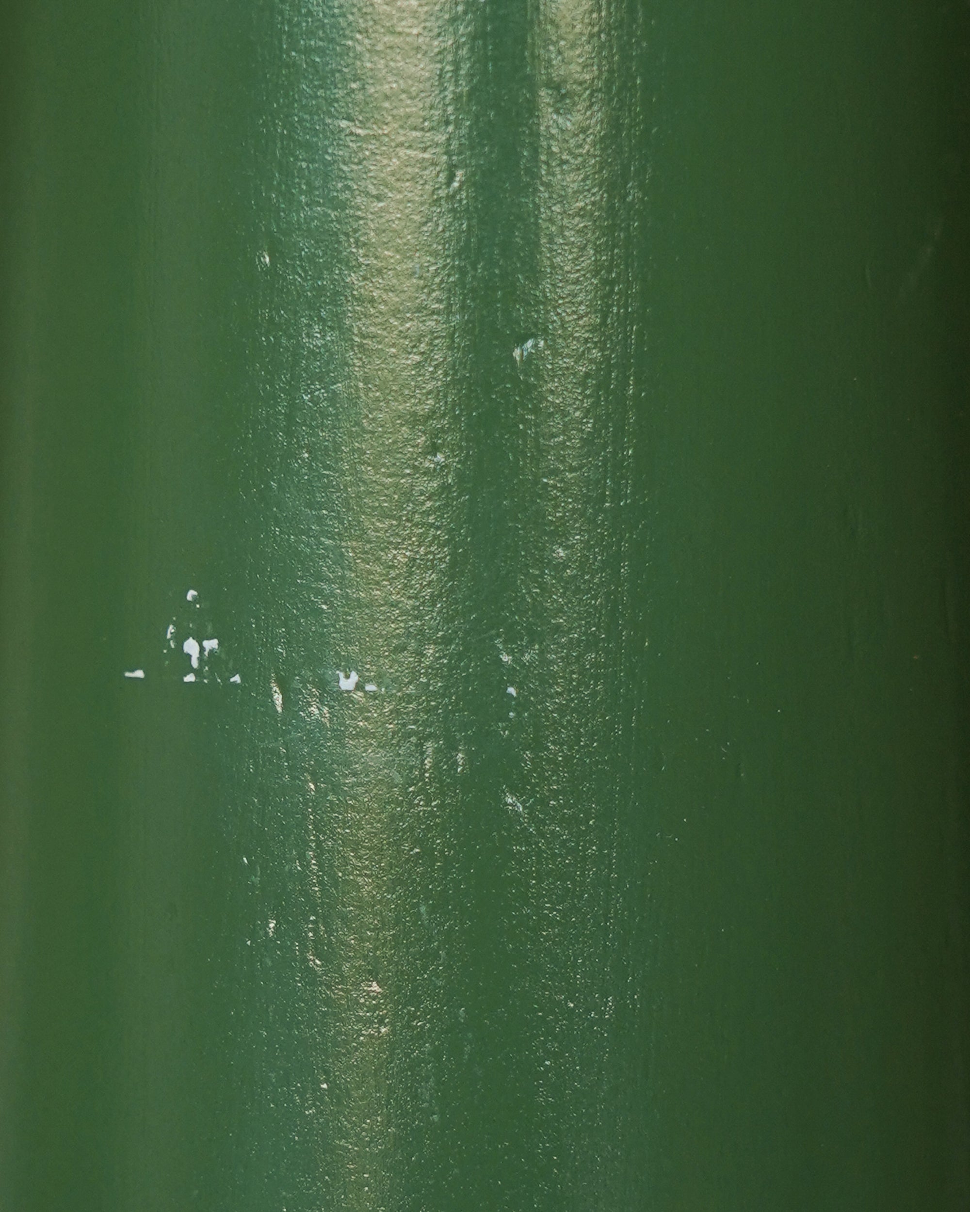 Gloss Painted Cone Lamp - Green (Seconds)