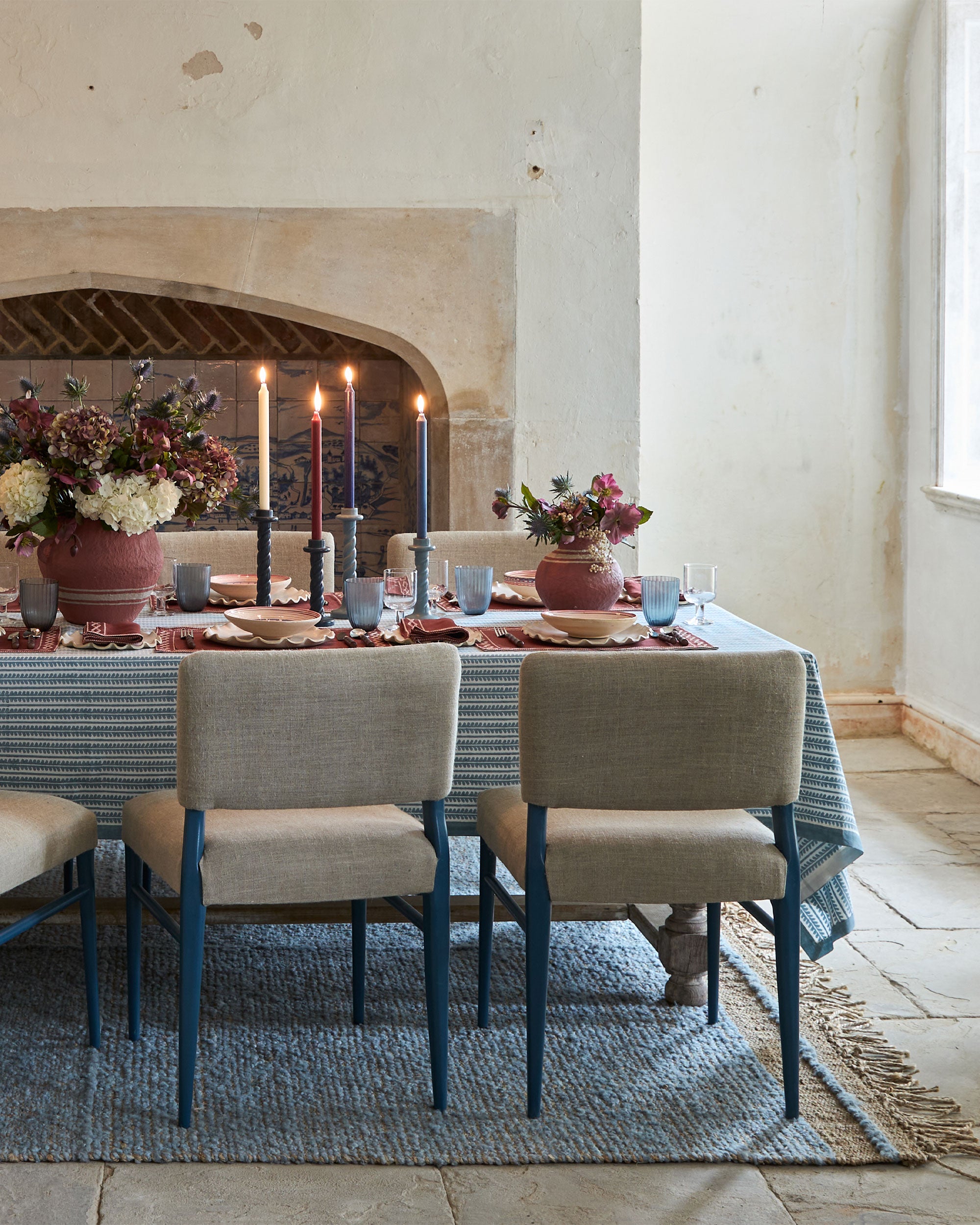 Bel Tablecloth - Blue