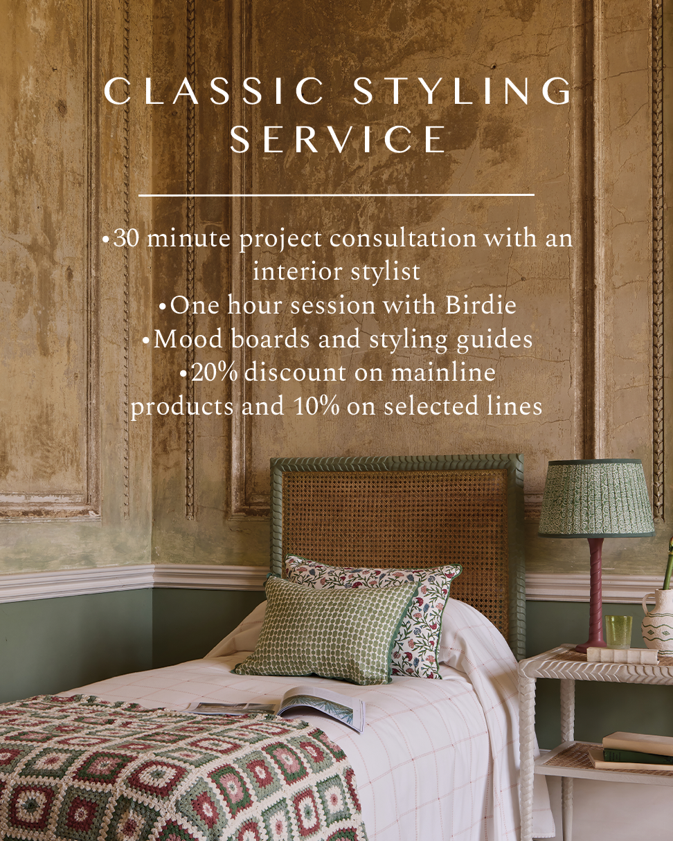 interior design services with birdie for the classic styling service