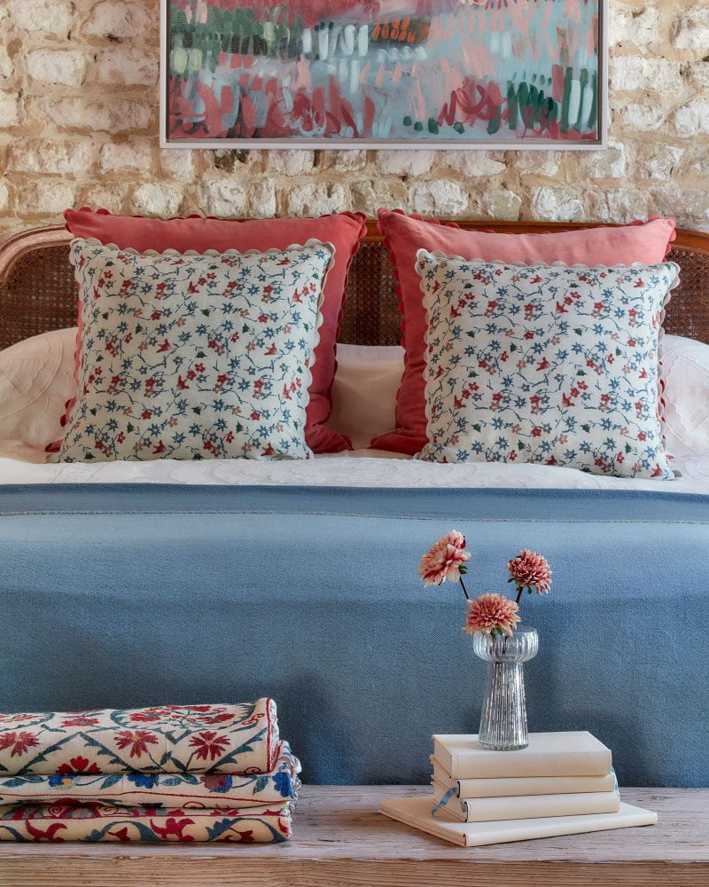 Hana Floral Cushion - Square