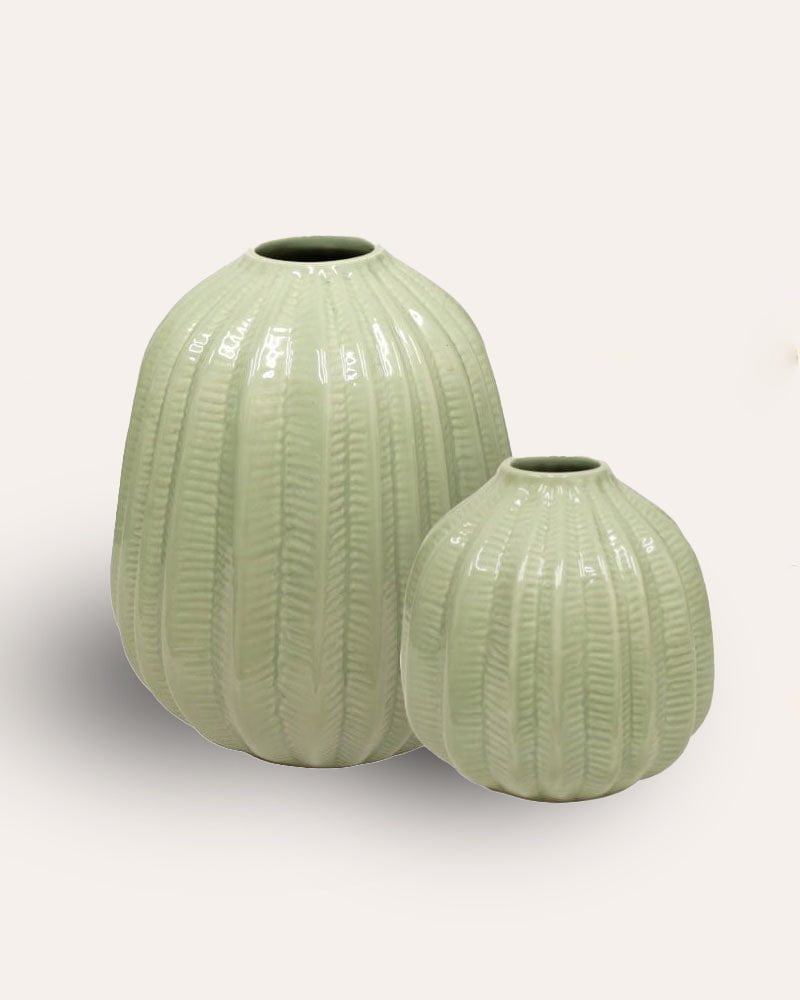 Shido Vase - Light Green