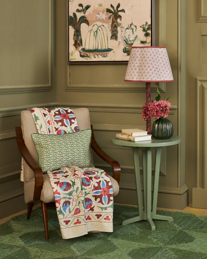 Wensum Circular Table - Sage Green