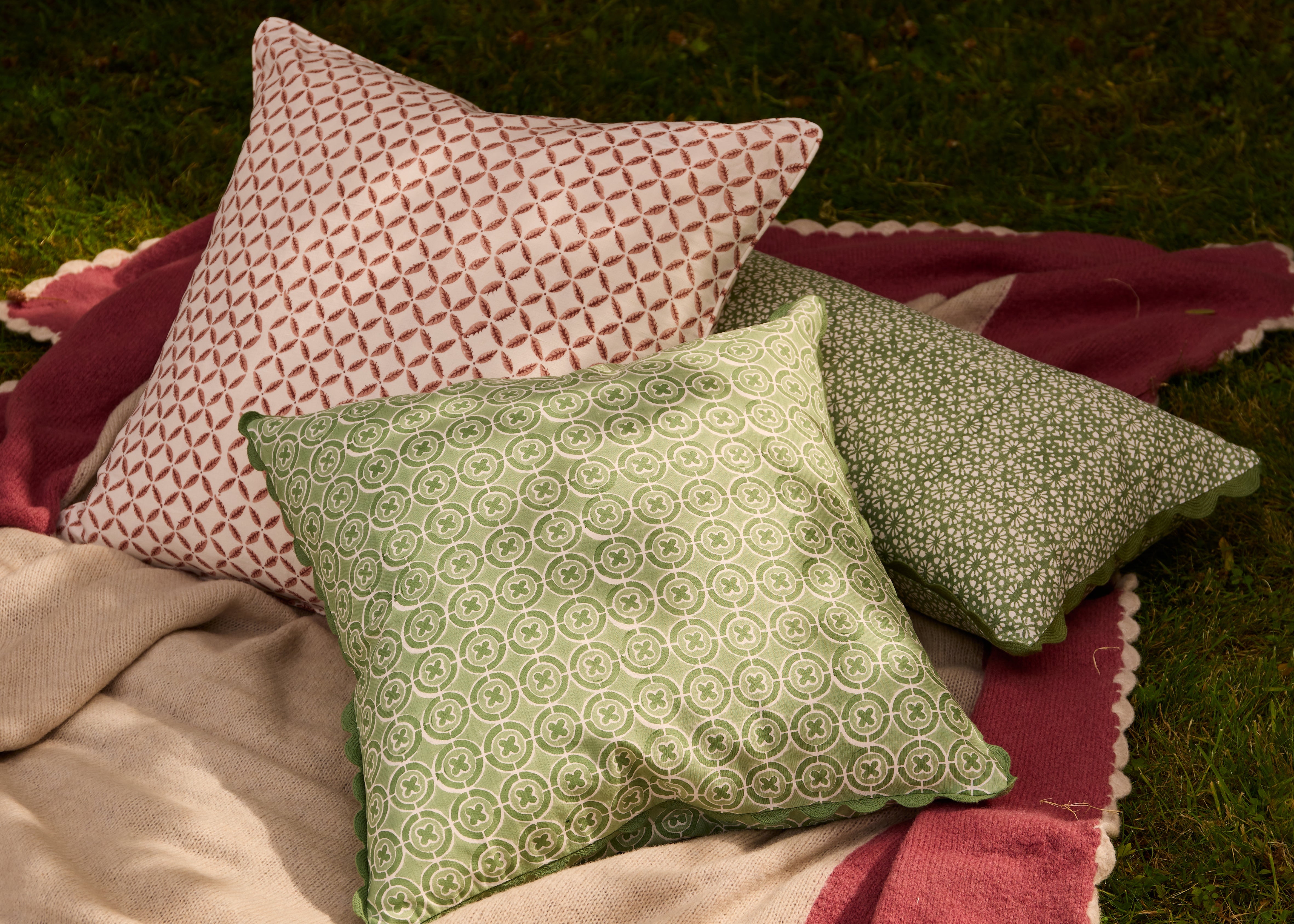 Spring Summer 25 Birdie Fortescue Outdoor Cushions