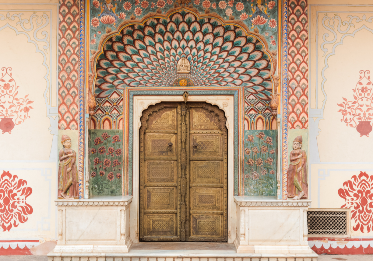 Doorway in India