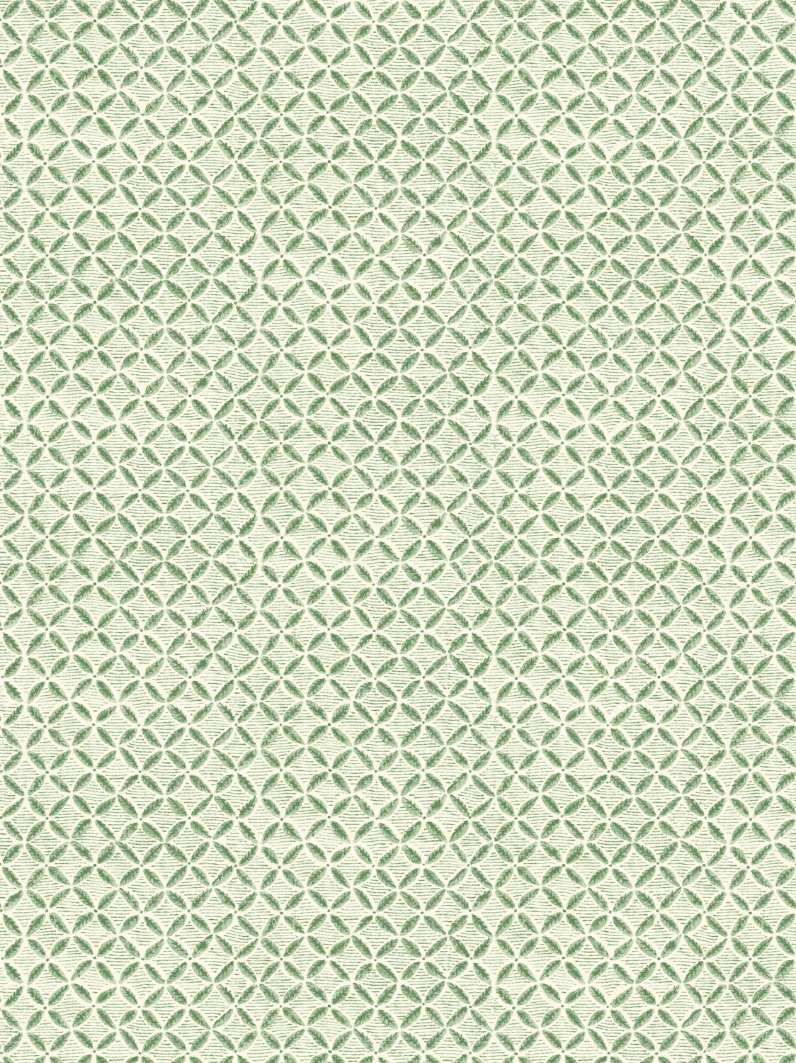 Green Arriate geometric patterned wallpaper - Birdie Fortescue x Dado Atelier