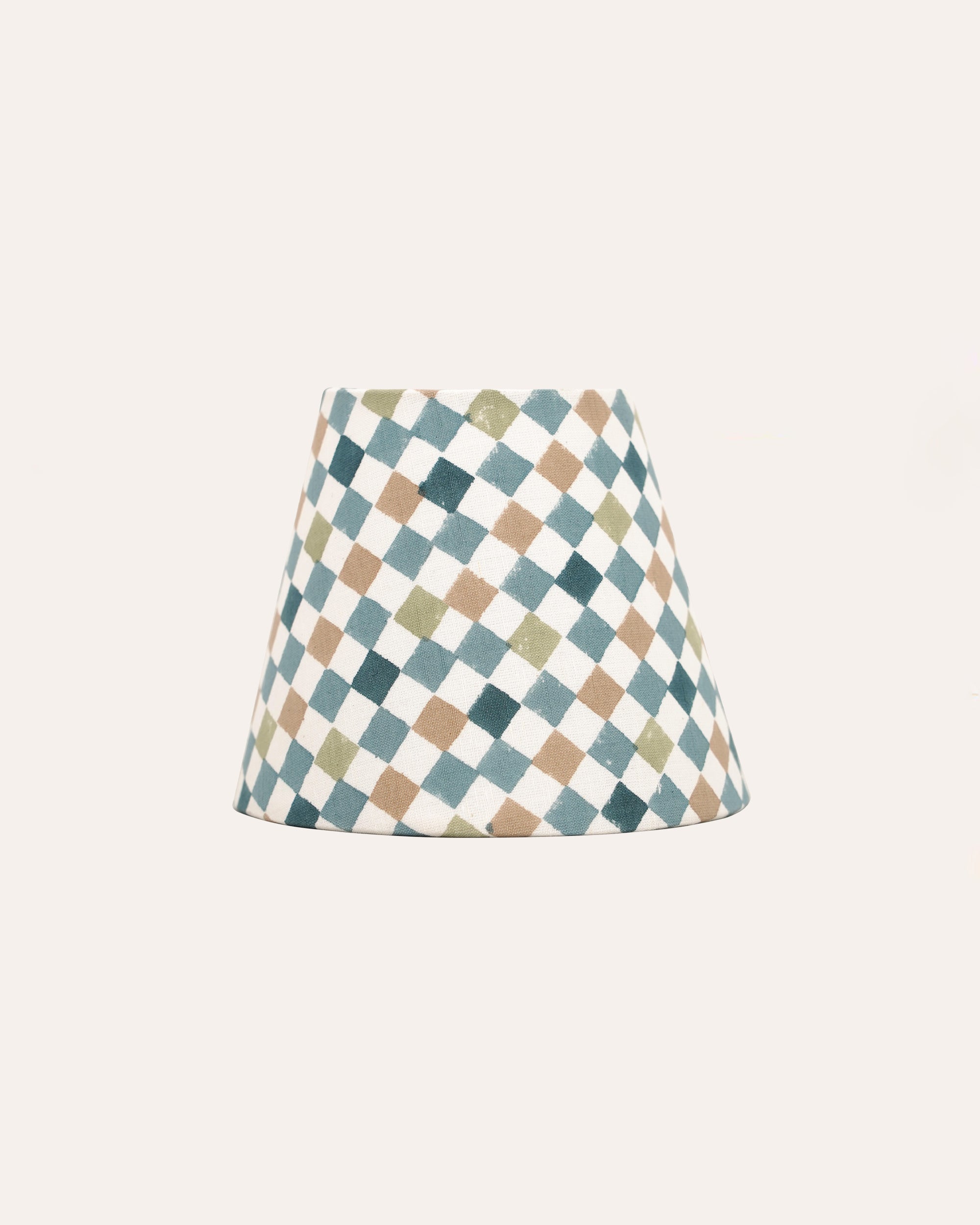 Azulejo Candle Lampshade - Blue