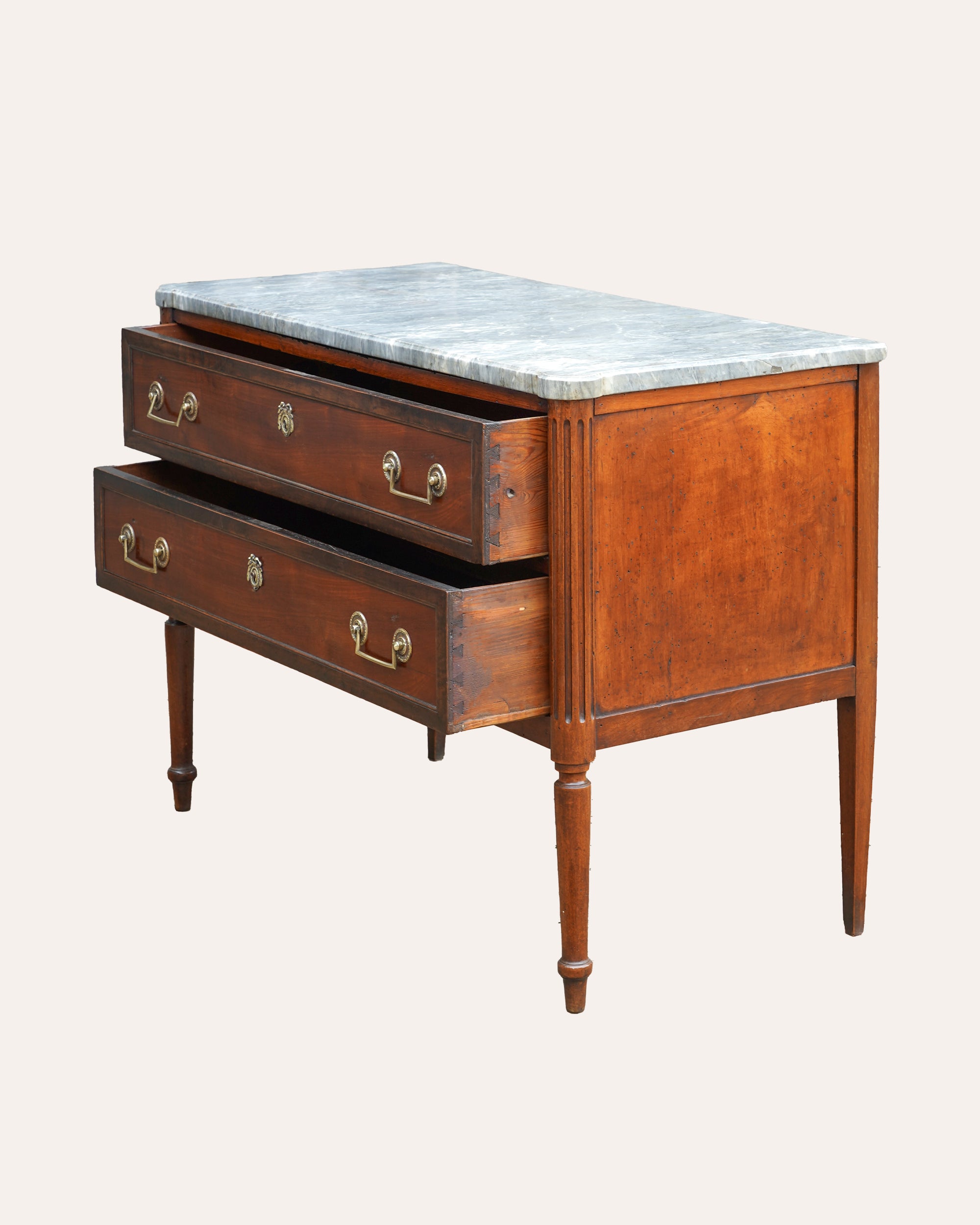 French 19th Century Mahogany Commode