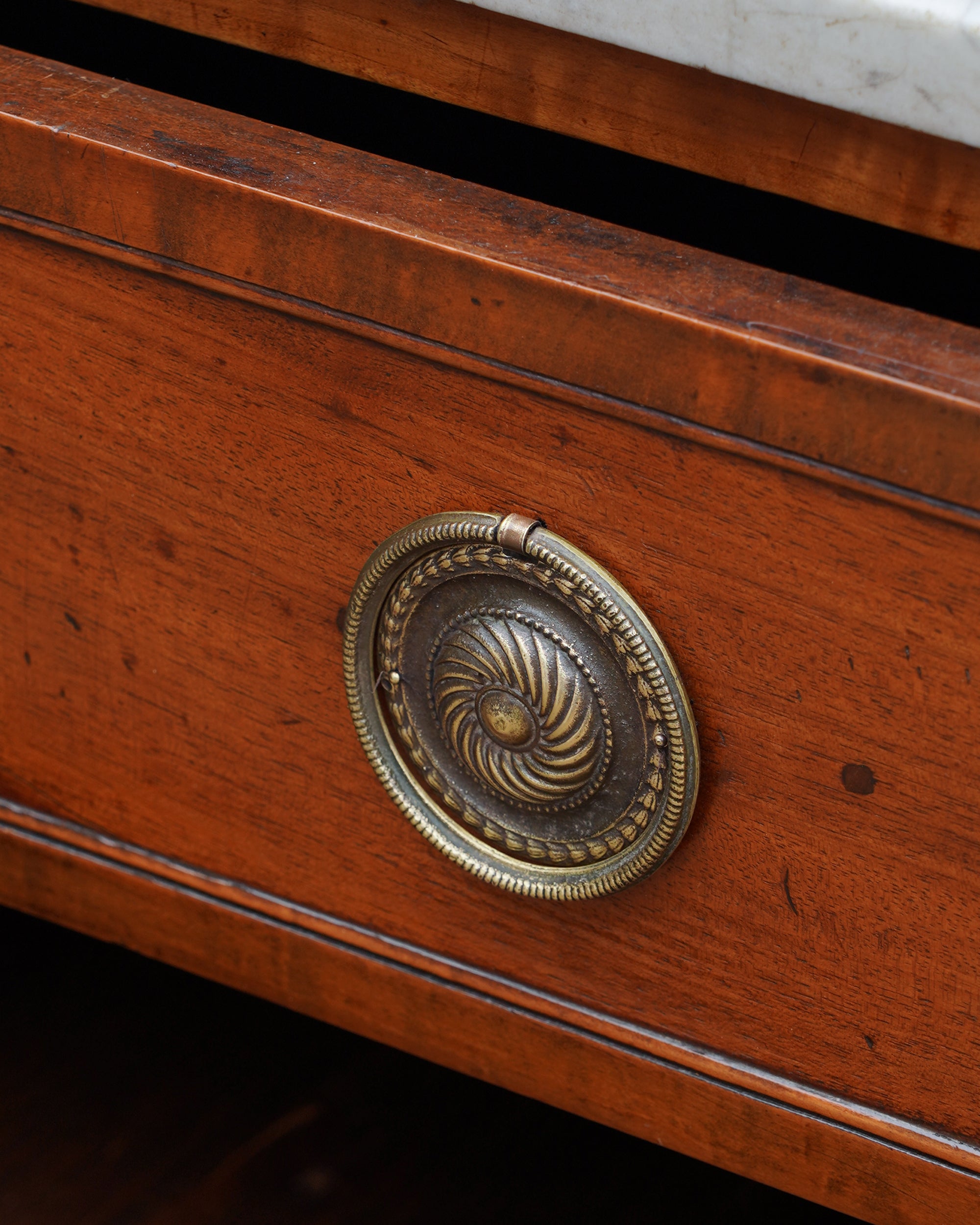 French 19th Century Mahogany Commode