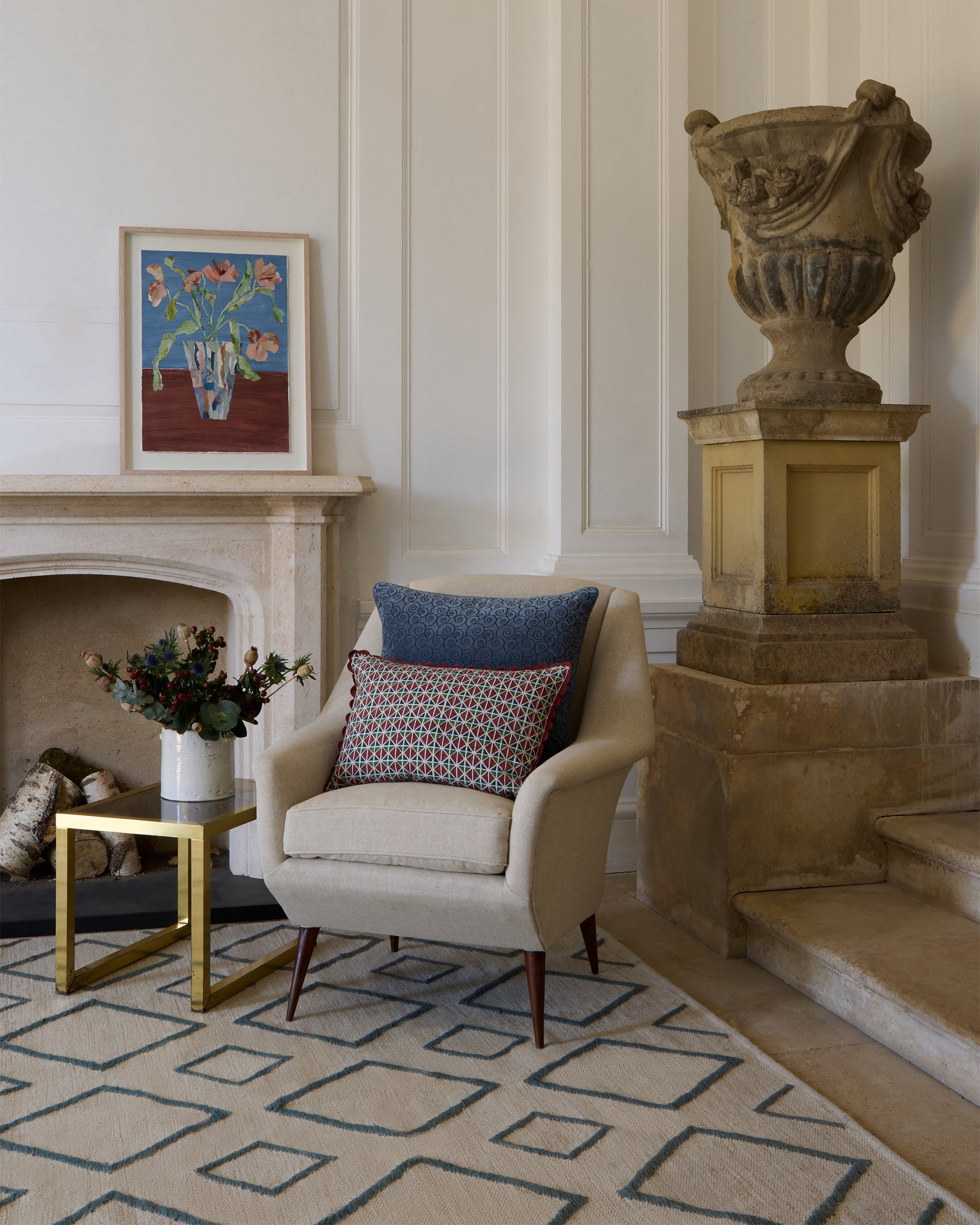 Pair of Italian 1950's Armchairs