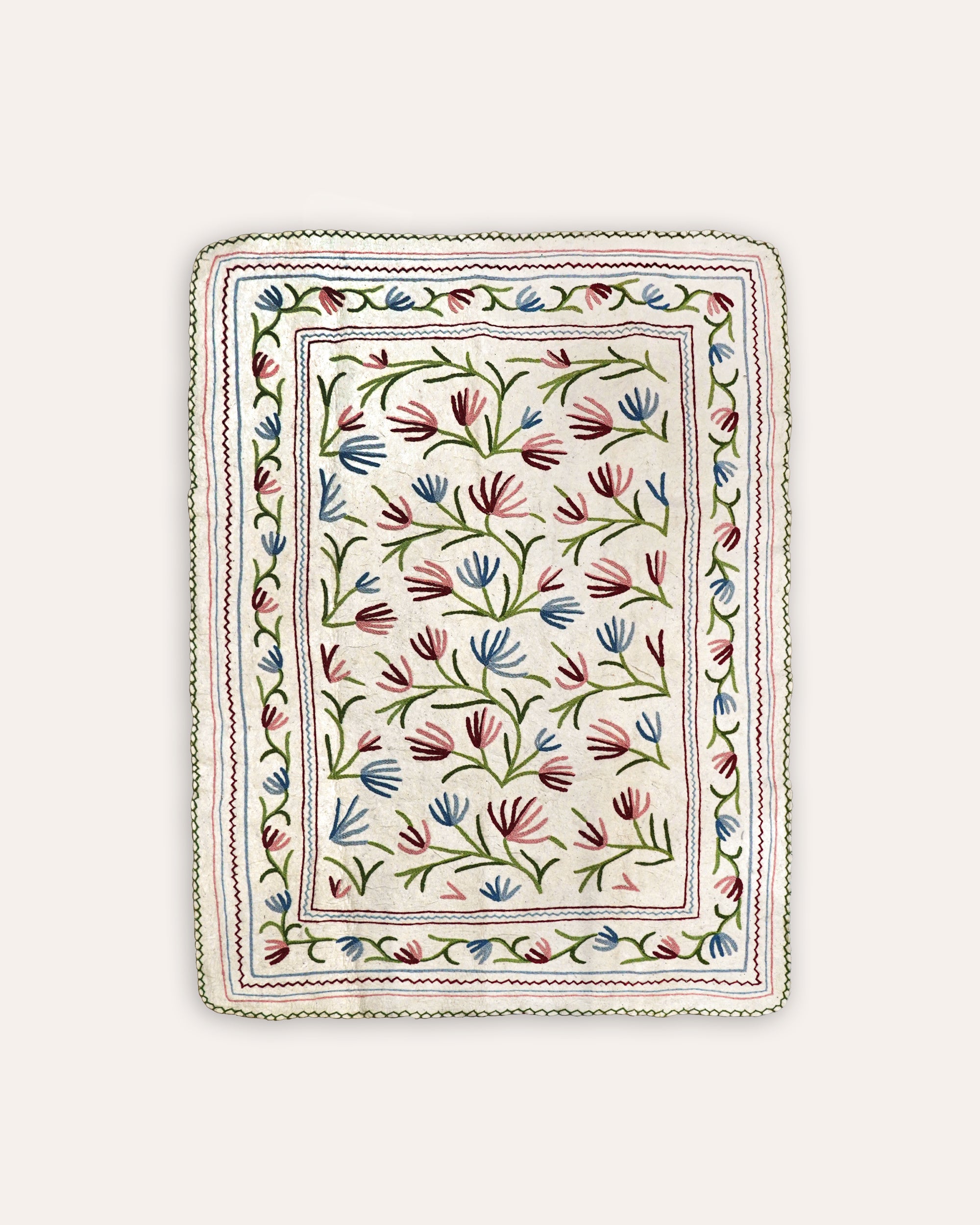 Namda Spring Felted Rug - Multi