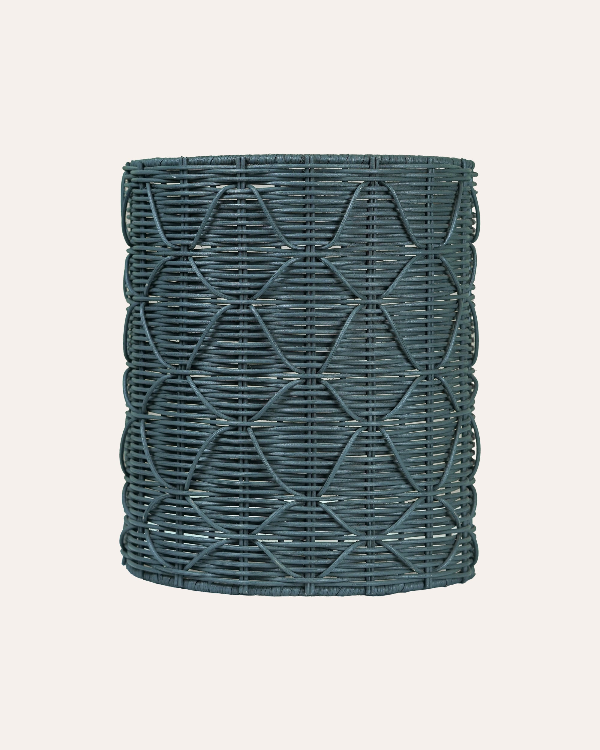 Chik Rattan Wall Shade - Blue
