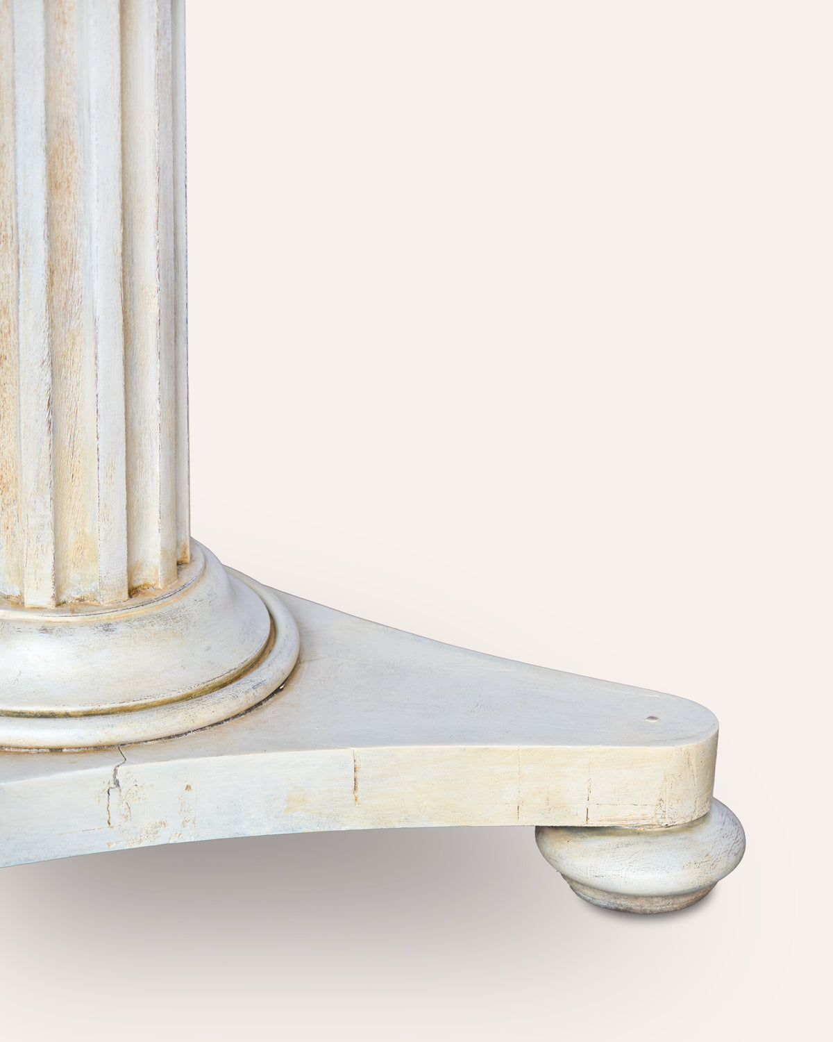 A French 19th Century painted gueridon with generous proportions, c1830
