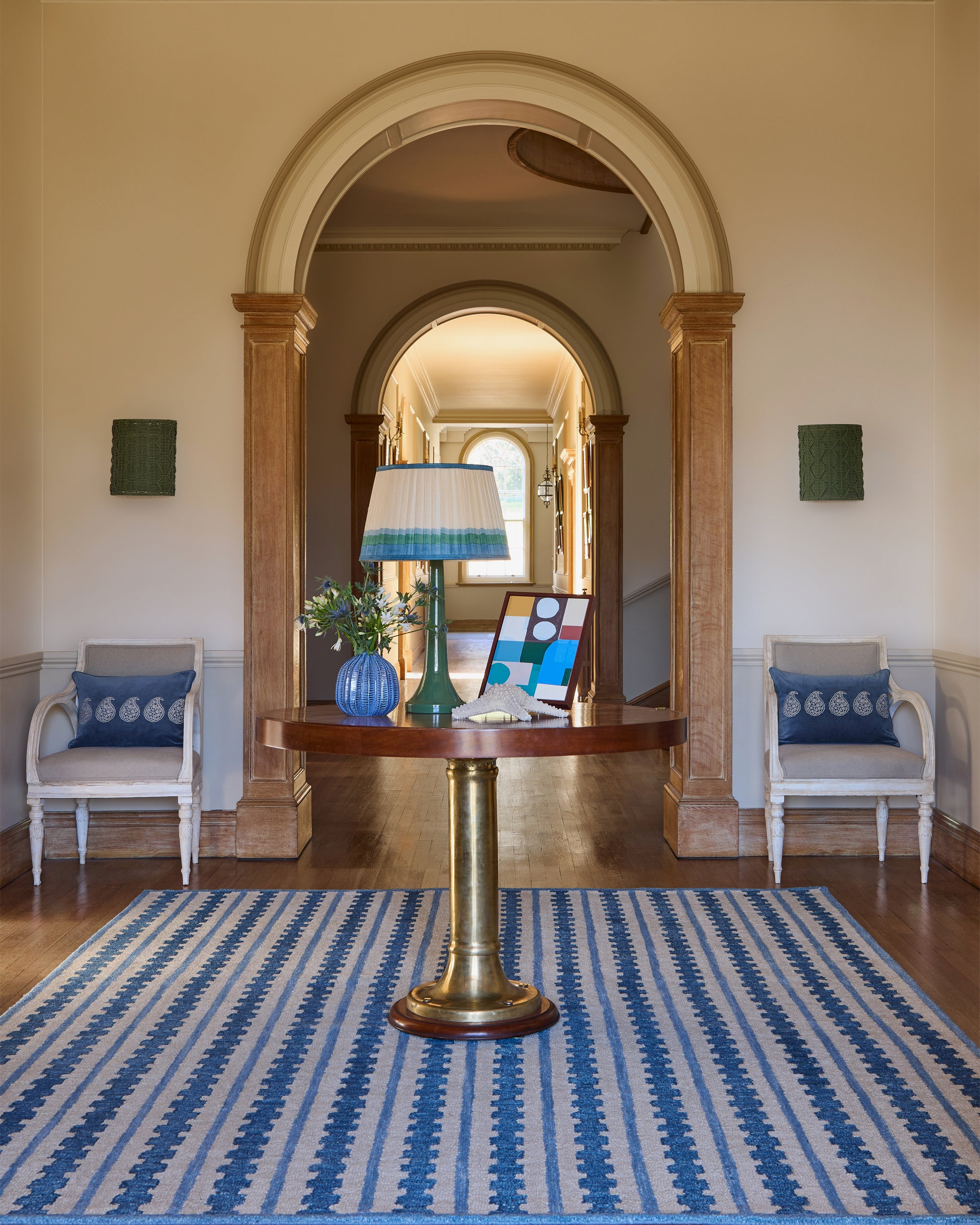 Chik Rattan Wall Shade - Green