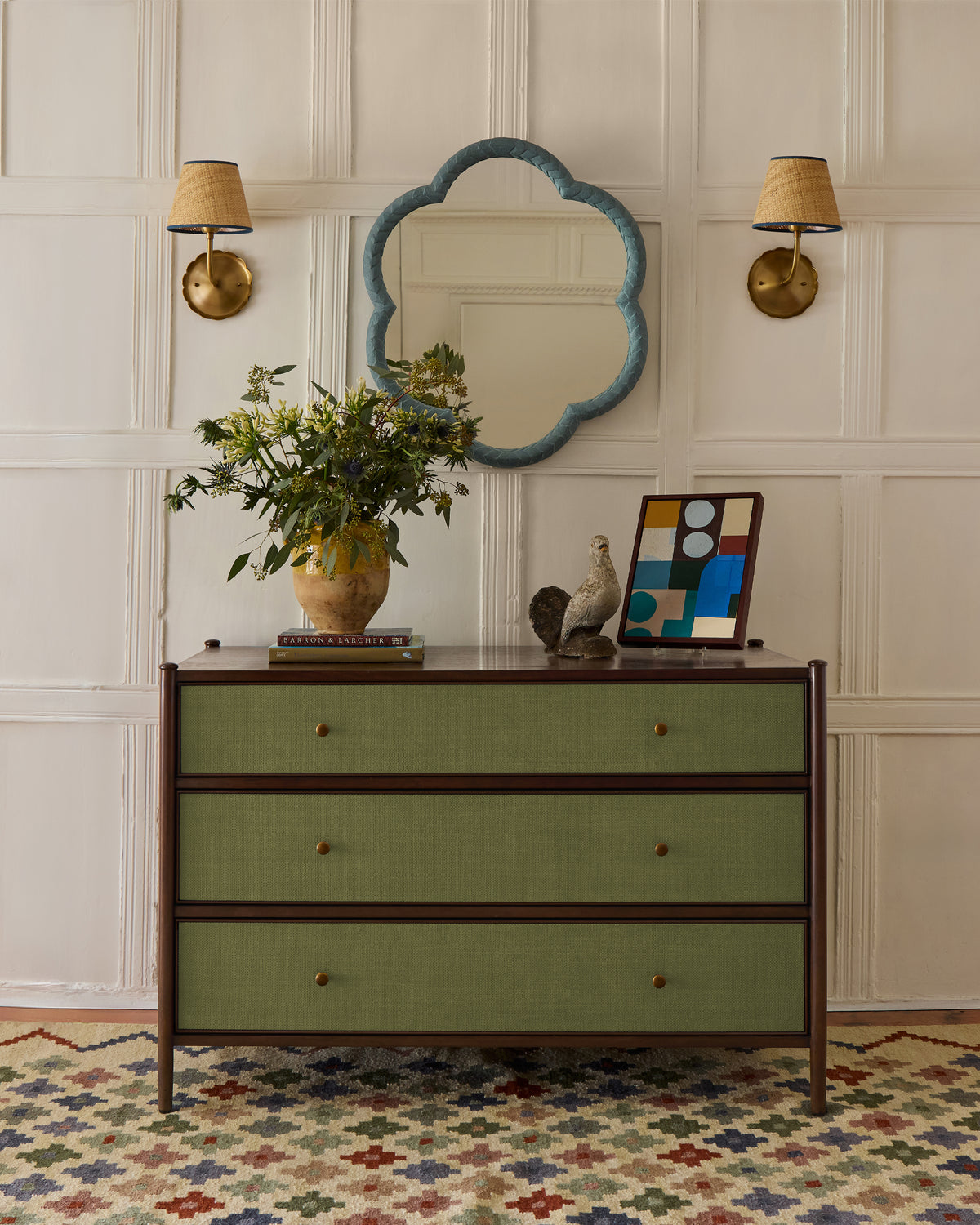 Pavilion Mirror - Blue
