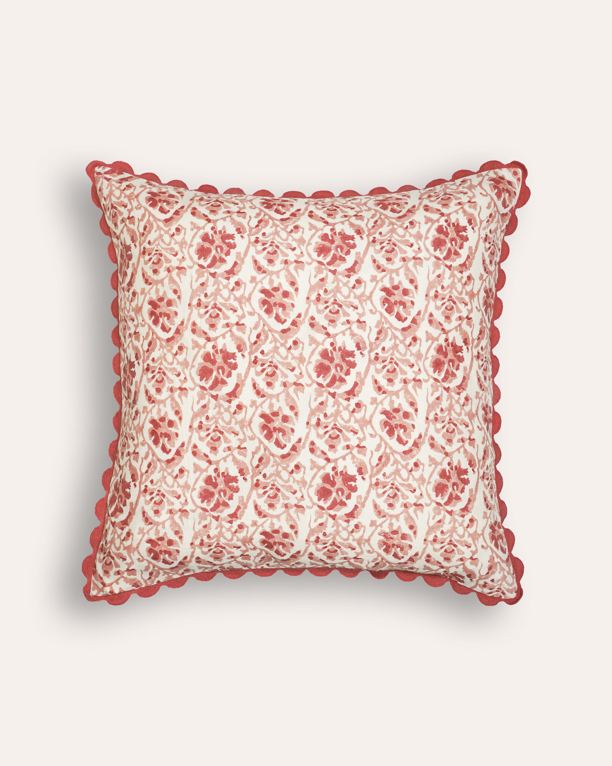 Floral Cushion - Pink